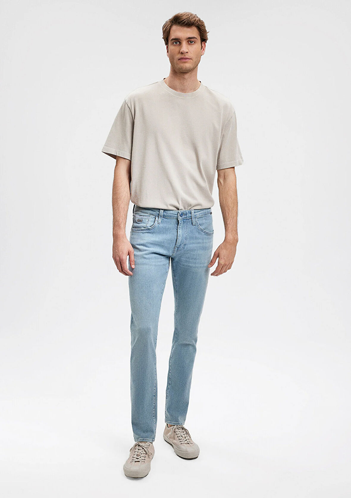Jake Premium Blue Puslu Açık Mavi Jean Pantolon 0042287127