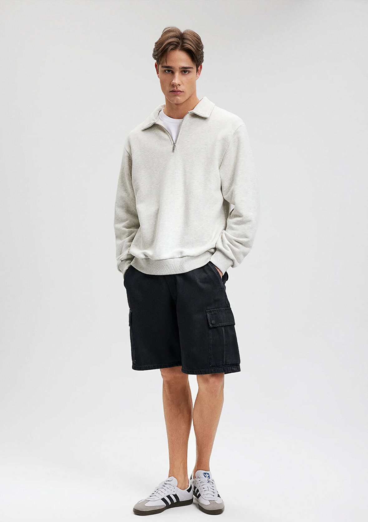 Bremen MV91 Street Antrasit Jean Şort 0410680-87156