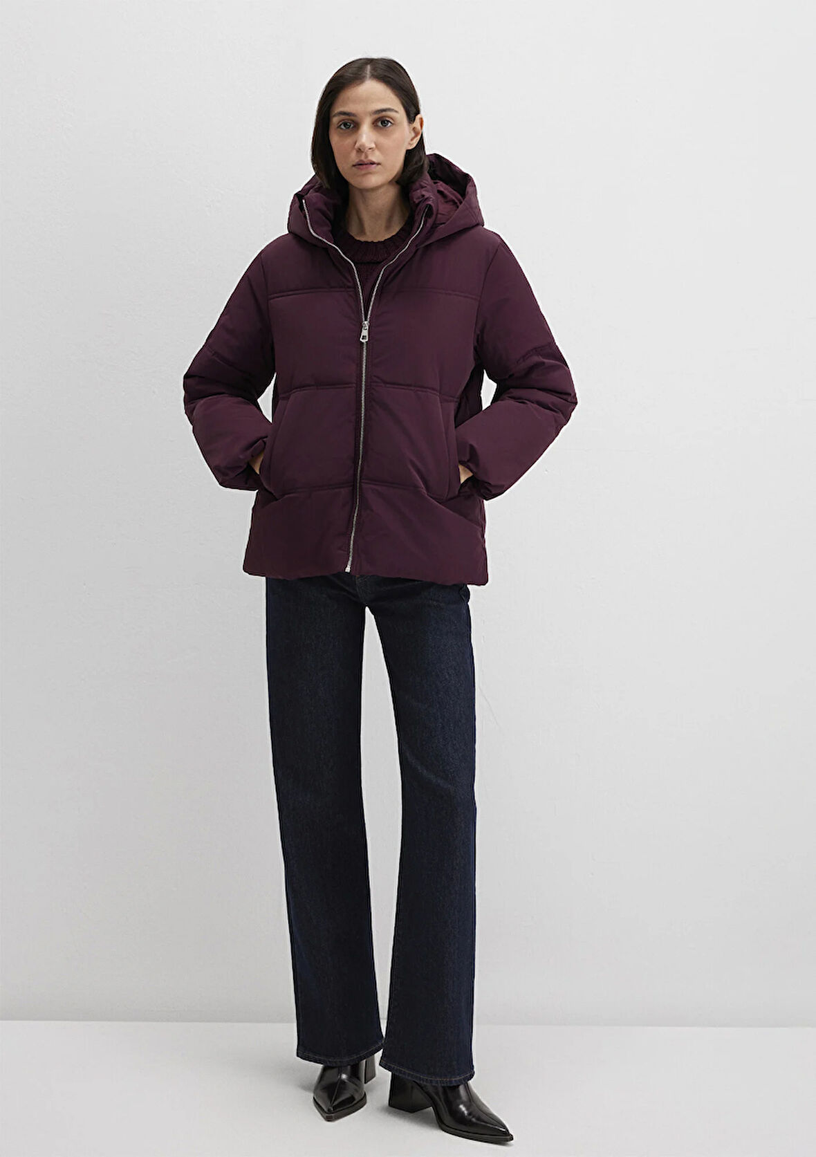 Su İtici Bordo Ceket 1110445-70434