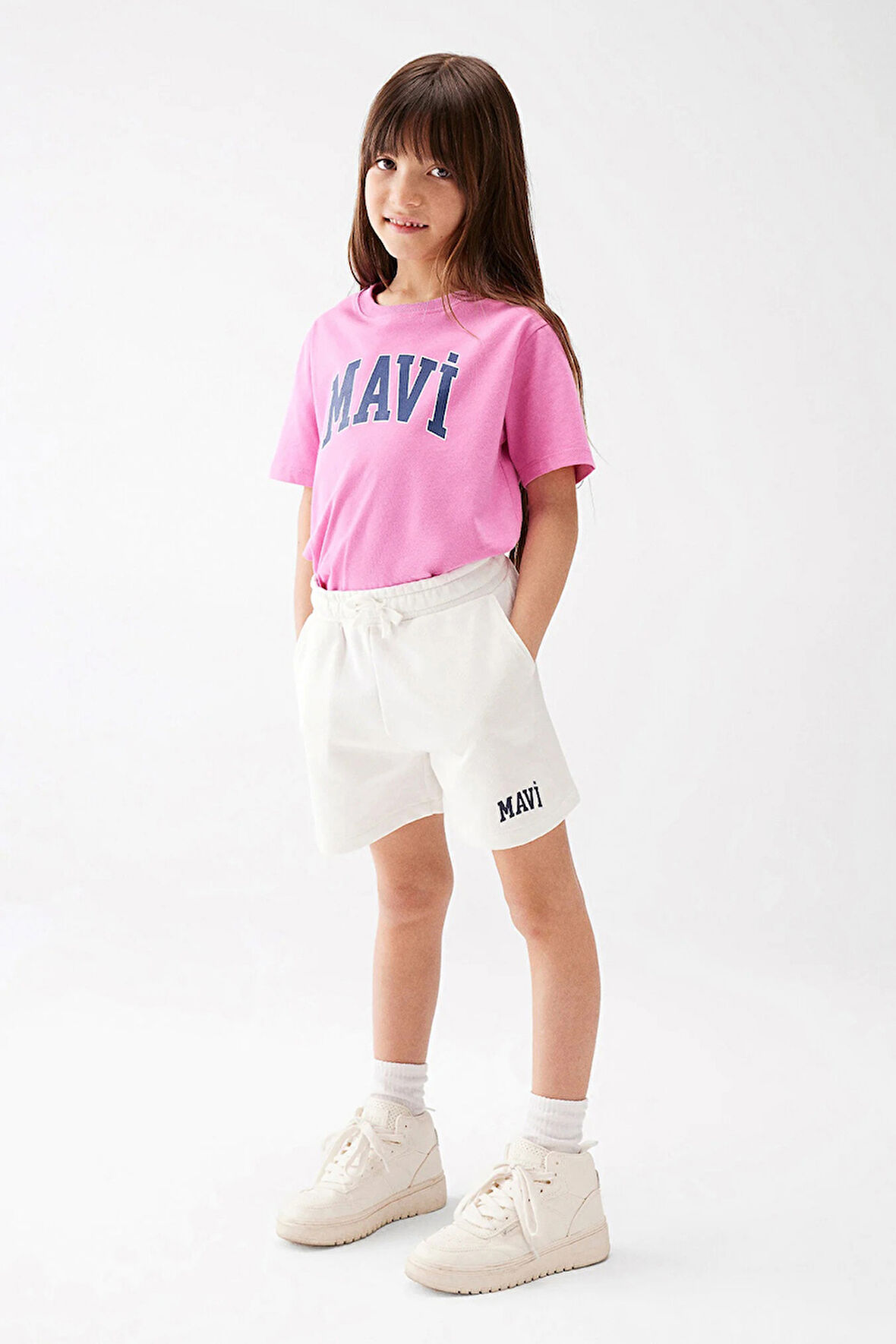 Mavi Kız Çocuk Short 7410002-70057
