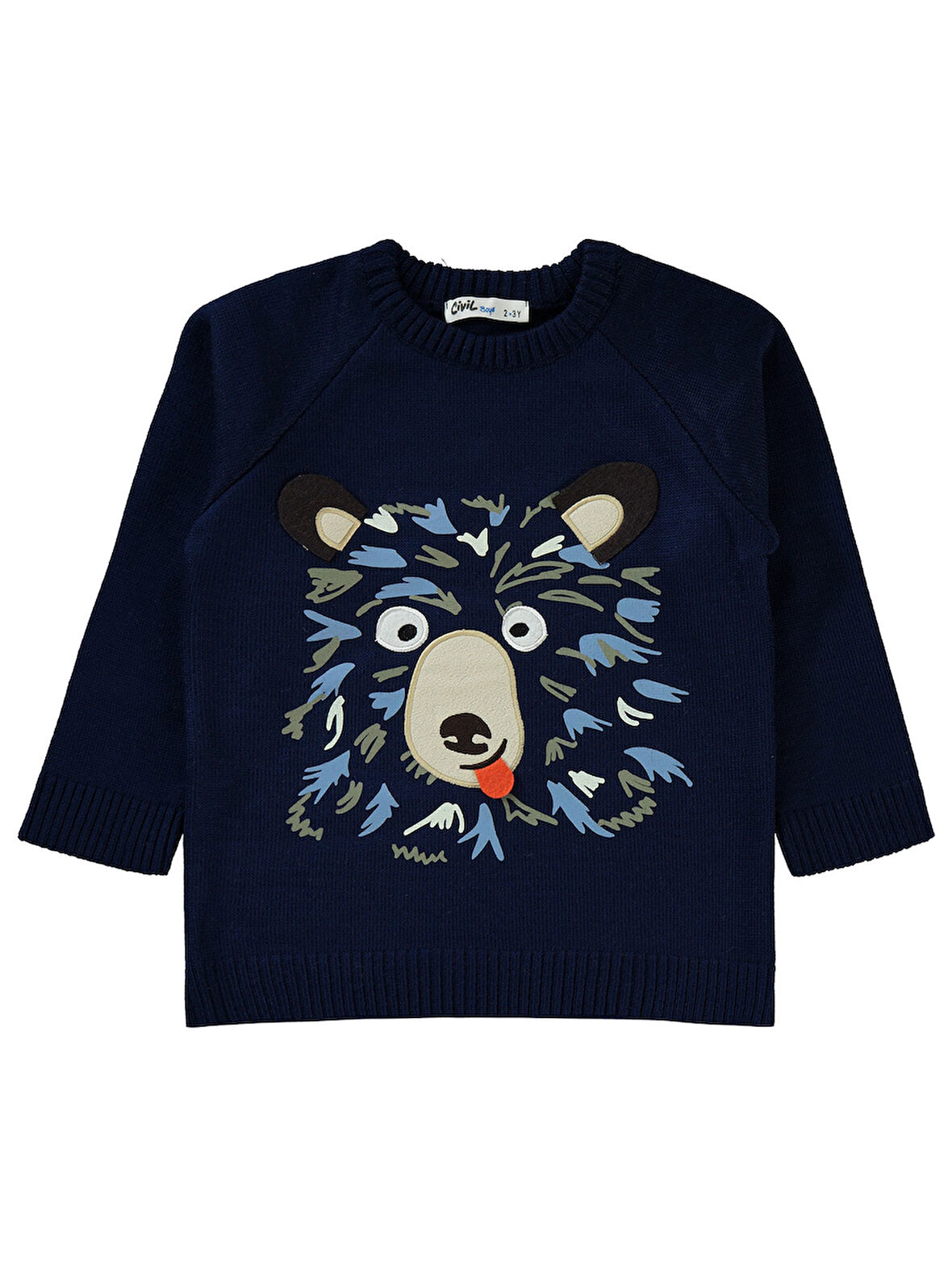 Civil Boys Erkek Çocuk Kazak 2-5 Yaş Lacivert