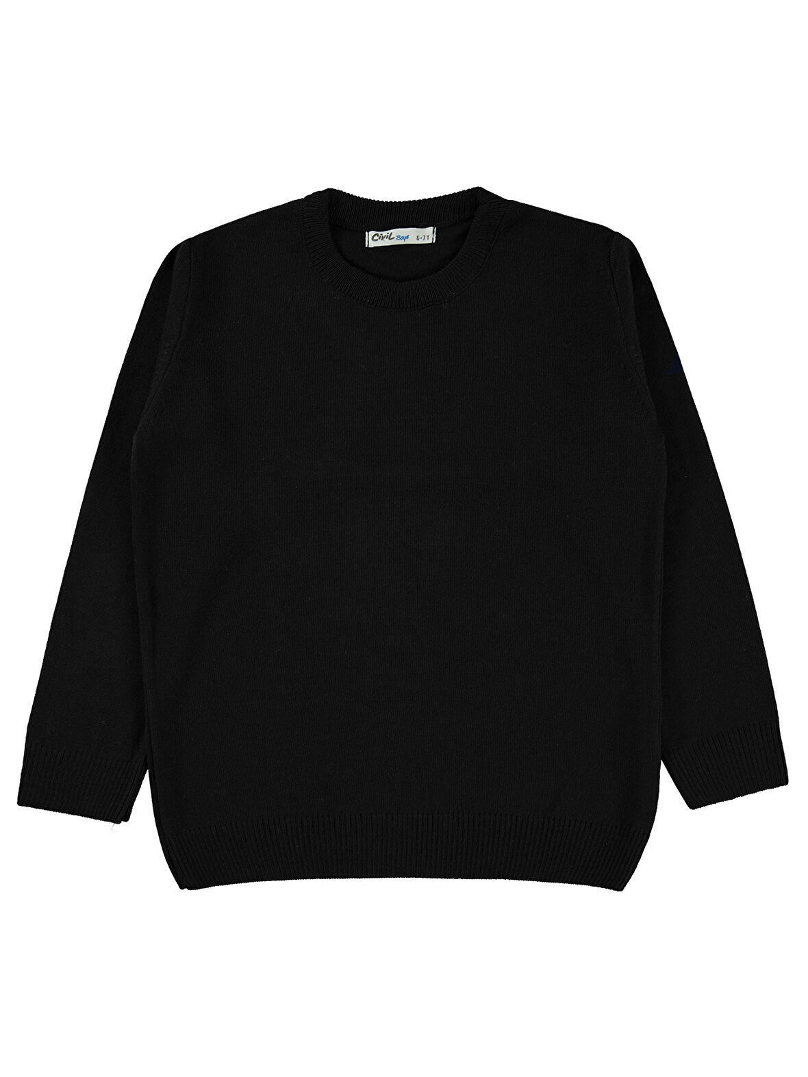 Civil Boys Erkek Çocuk Kazak 6-9 Yaş Siyah