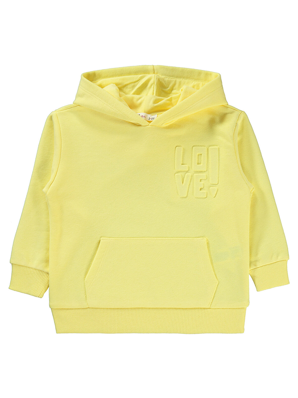 Civil Girls Kız Çocuk Sweatshirt 2-5 Yaş Sarı