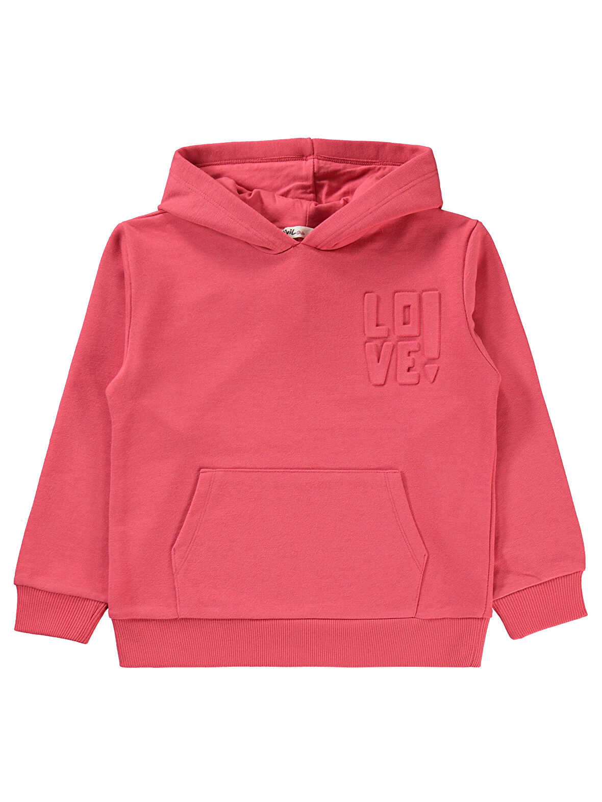 Civil Girls Kız Çocuk Sweatshirt 10-13 Yaş Nar