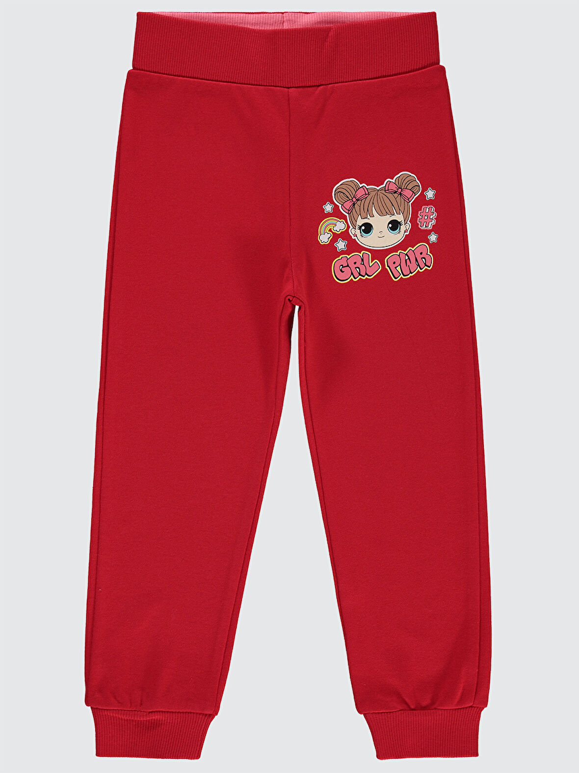 Civil Girls Kız Çocuk Eşofman Altı 2-5 Yaş  Kızıl