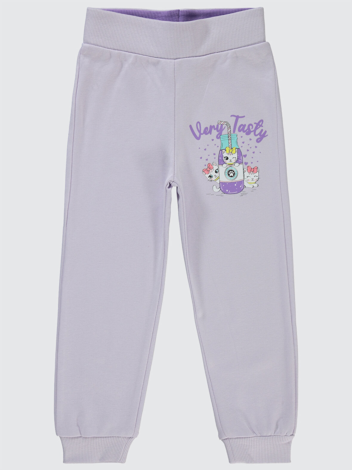 Civil Girls Kız Çocuk Eşofman Altı 2-5 Yaş Nazik Lavanta