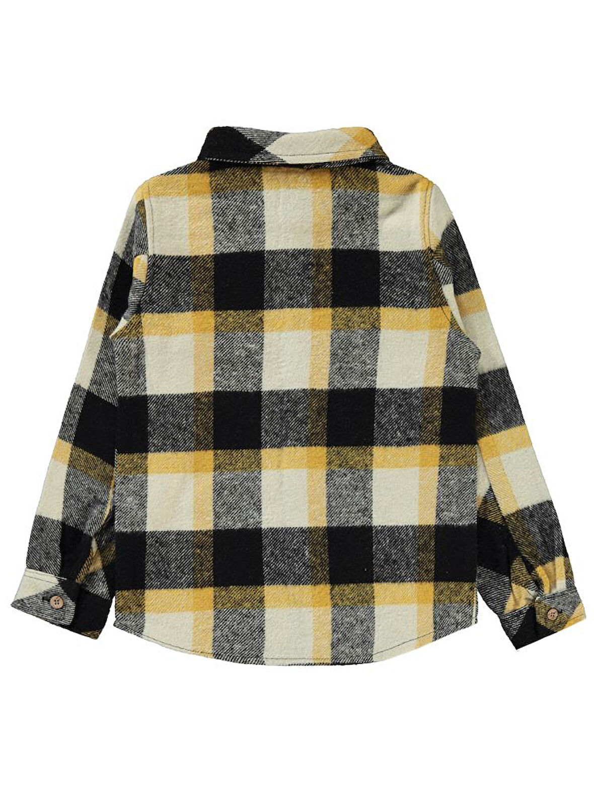 Civil Boys Çift Cepli Ekoseli 6-9 Yaş Gömlek - Kahverengi 9-10 Yaş