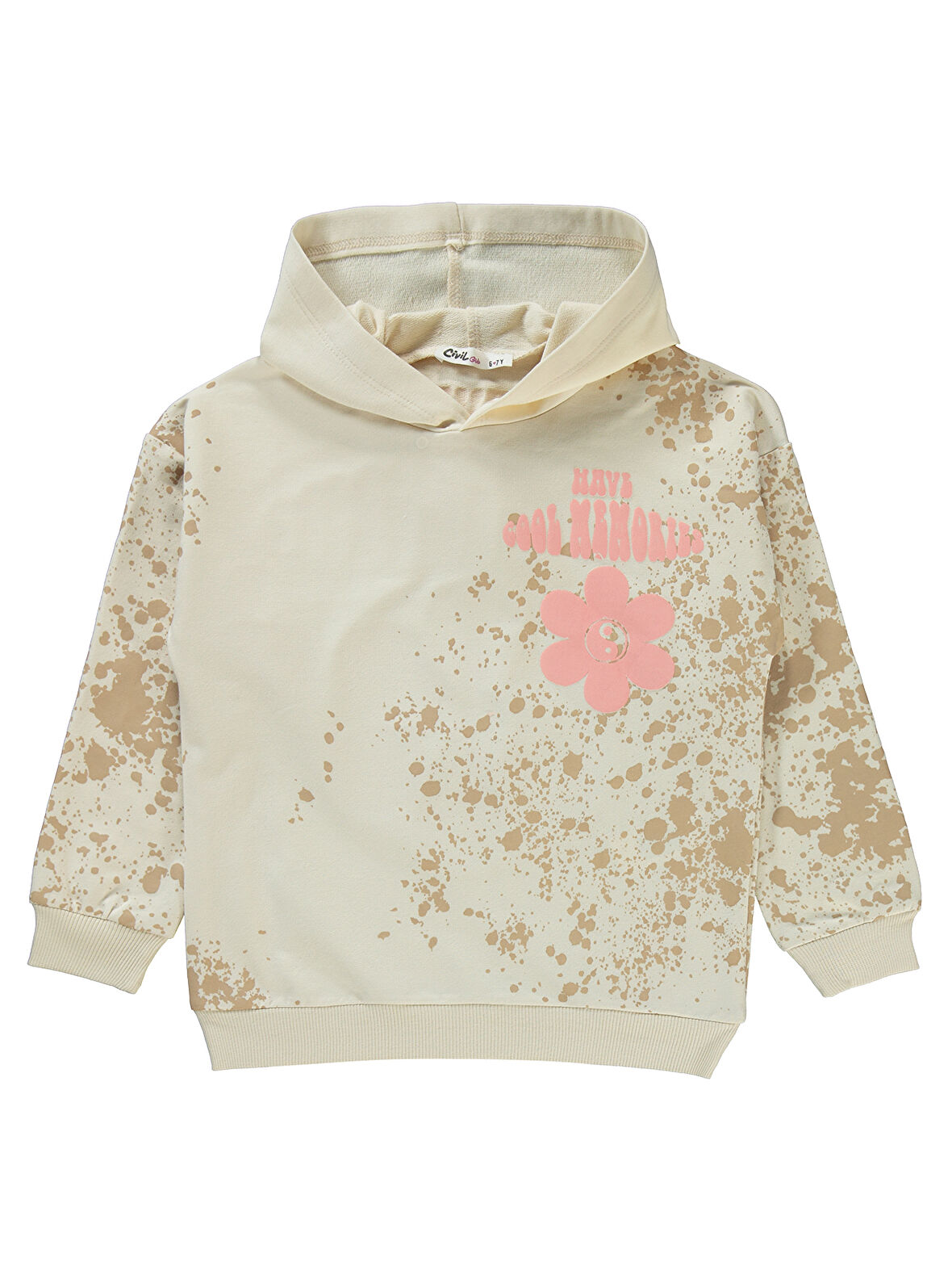 Civil Girls Kız Çocuk Sweatsihrt 10-13 Yaş Fil Dişi
