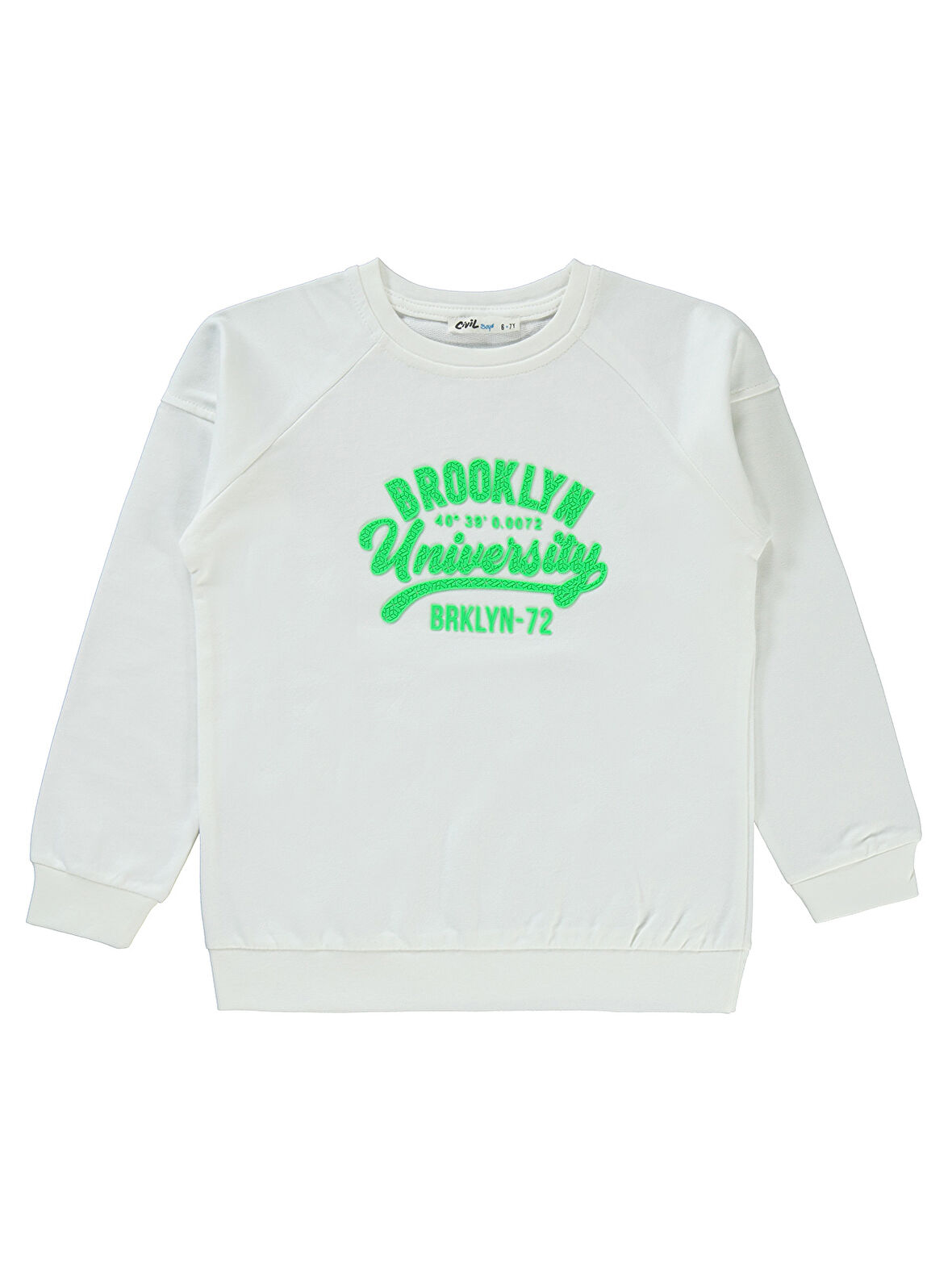 Civil Boys Erkek Çocuk Sweatshirt 6-9 Yaş Saks