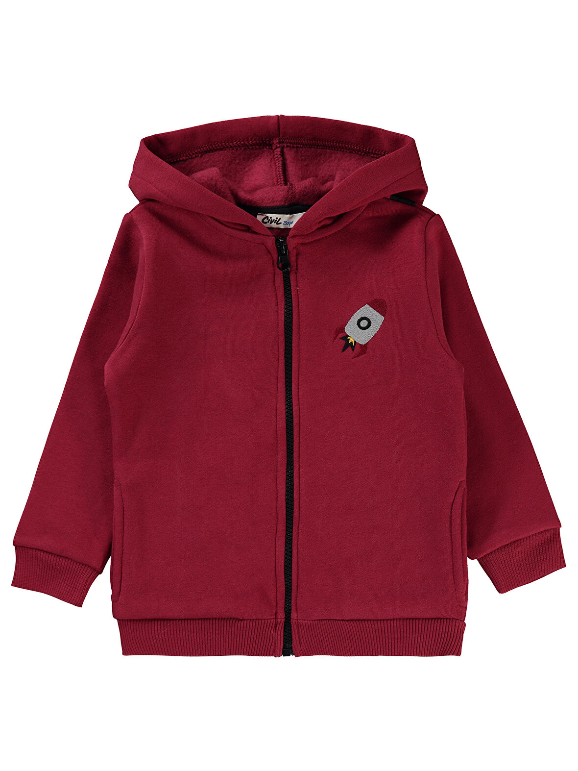Civil Boys Erkek Çocuk Hırka 2-5 Yaş  Bordo