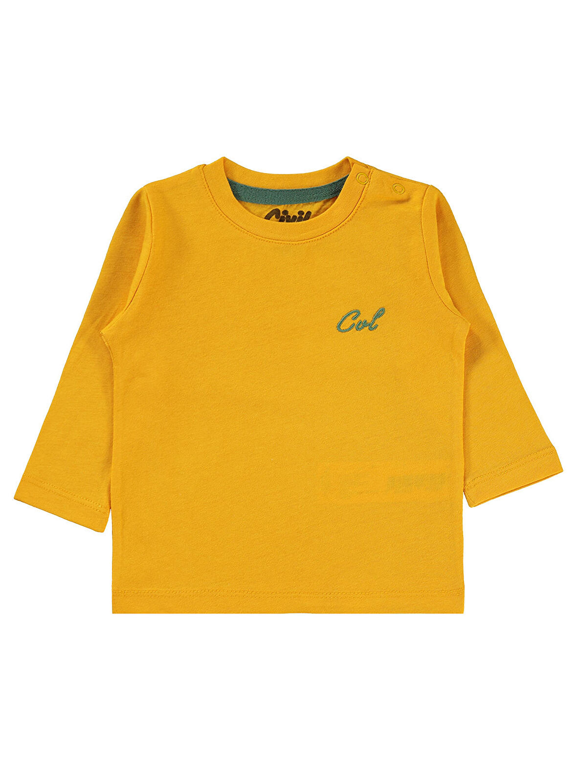 Civil Baby Erkek Bebek Sweatshirt 6-18 Ay Hardal