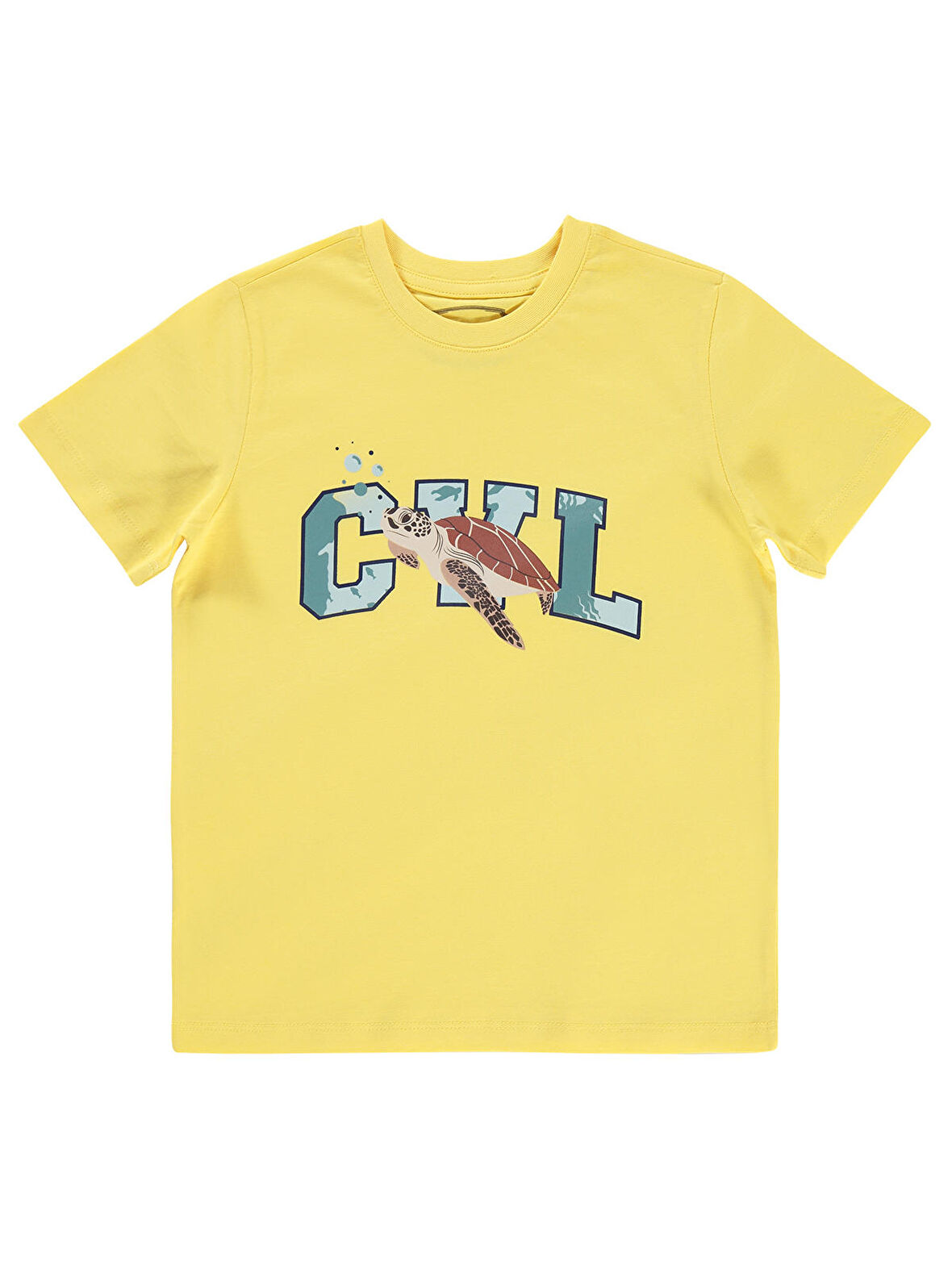 Civil Boys Erkek Çocuk Tişört 10-13 Yaş Sarı