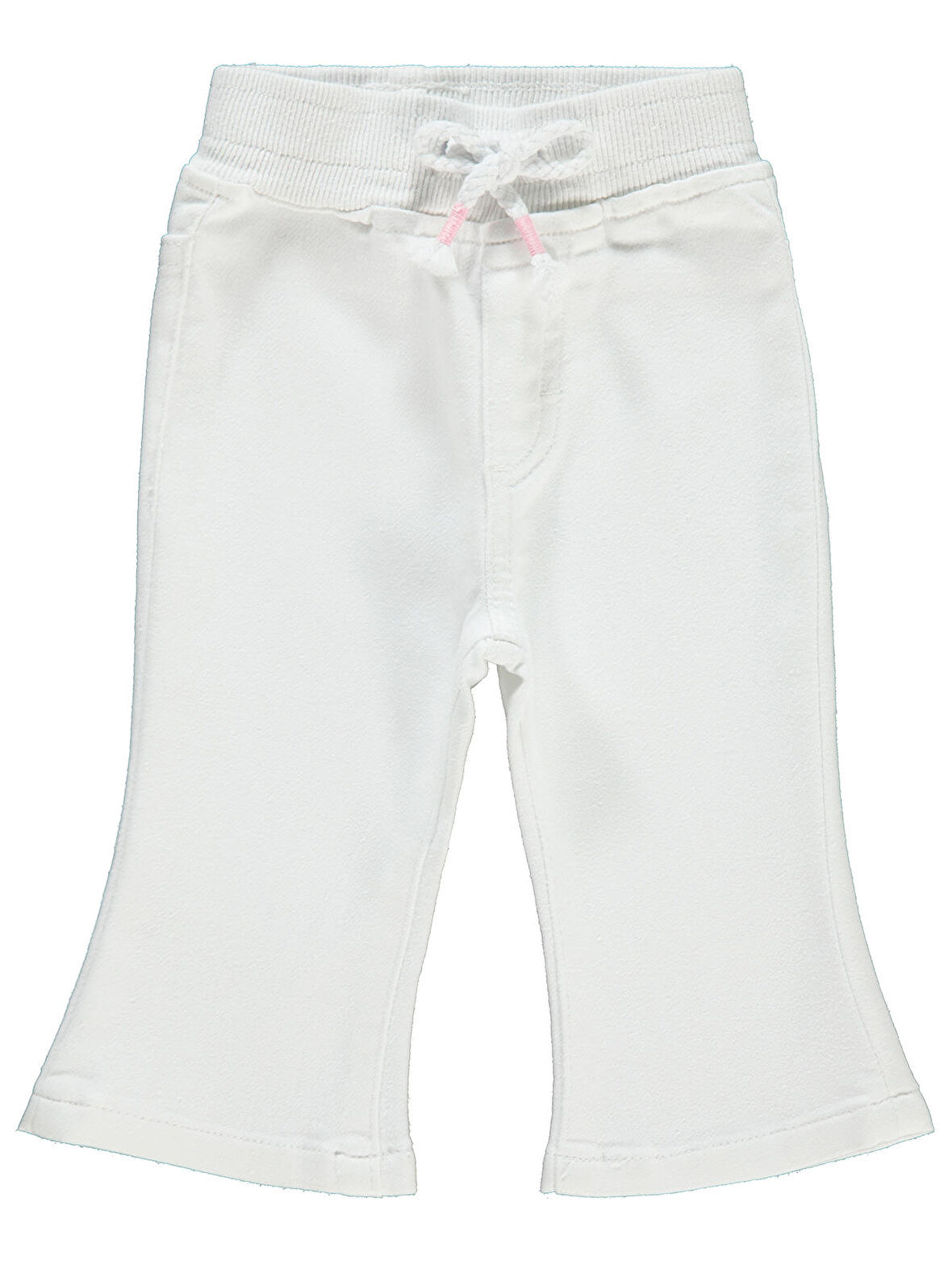 Civil Baby Kız Bebek Pantolon 6-18 Ay Beyaz