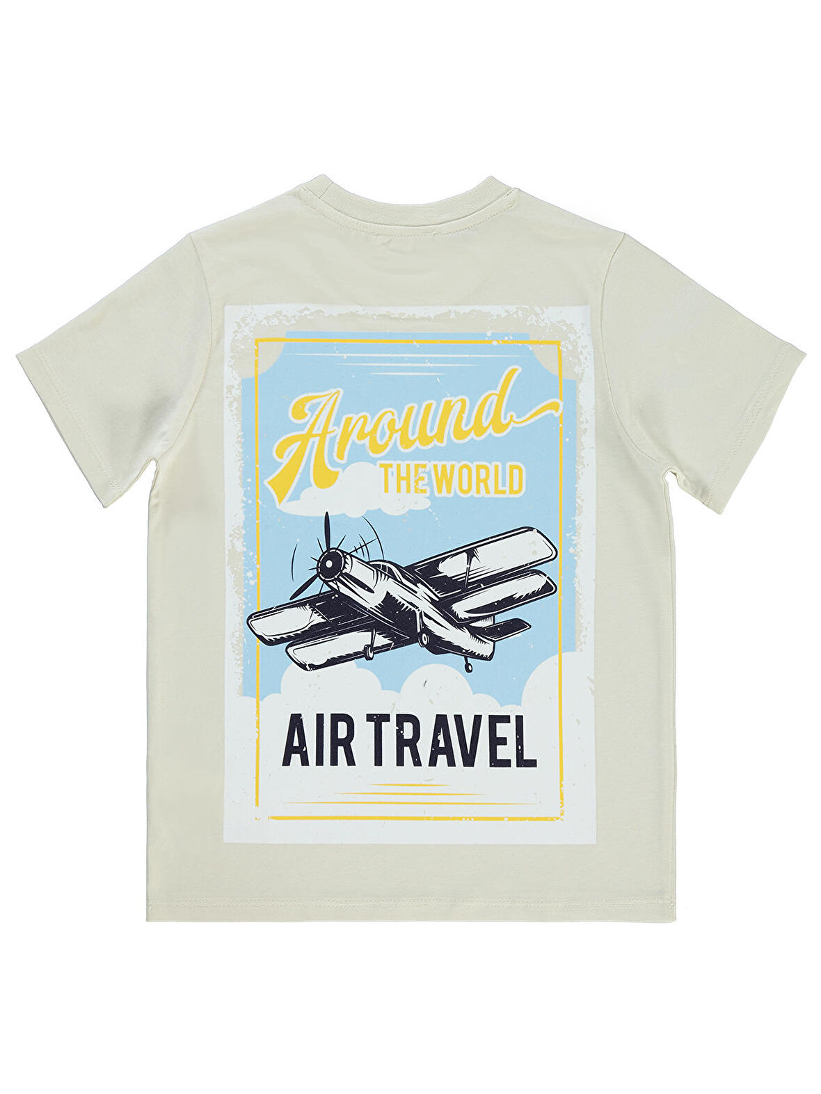 Civil Boys Erkek Çocuk Tişört 10-13 Yaş Fildişi 