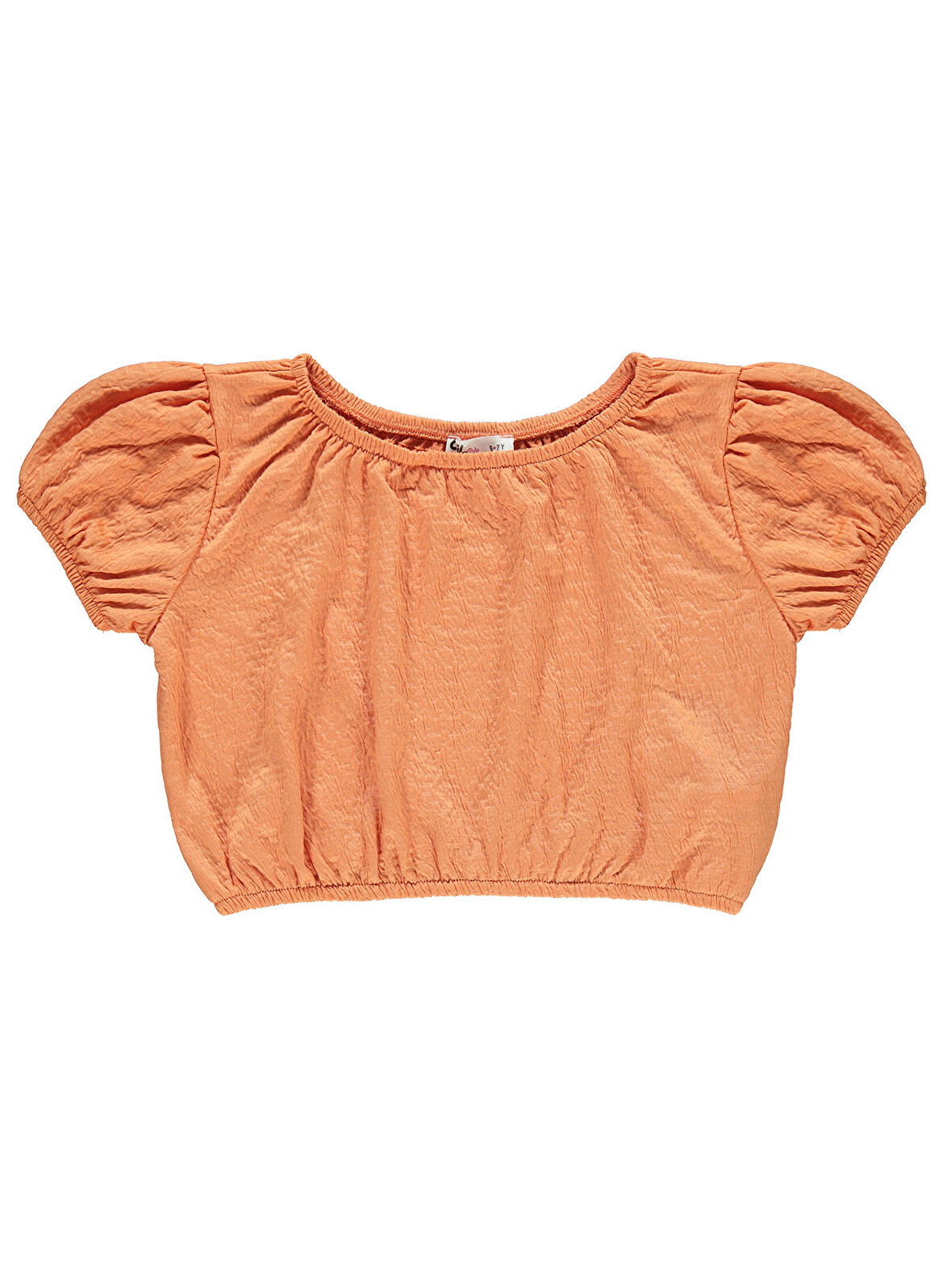 Civil Girls Kız Çocuk  Tişört 6-9 Yaş Kayısı Ezmesi 