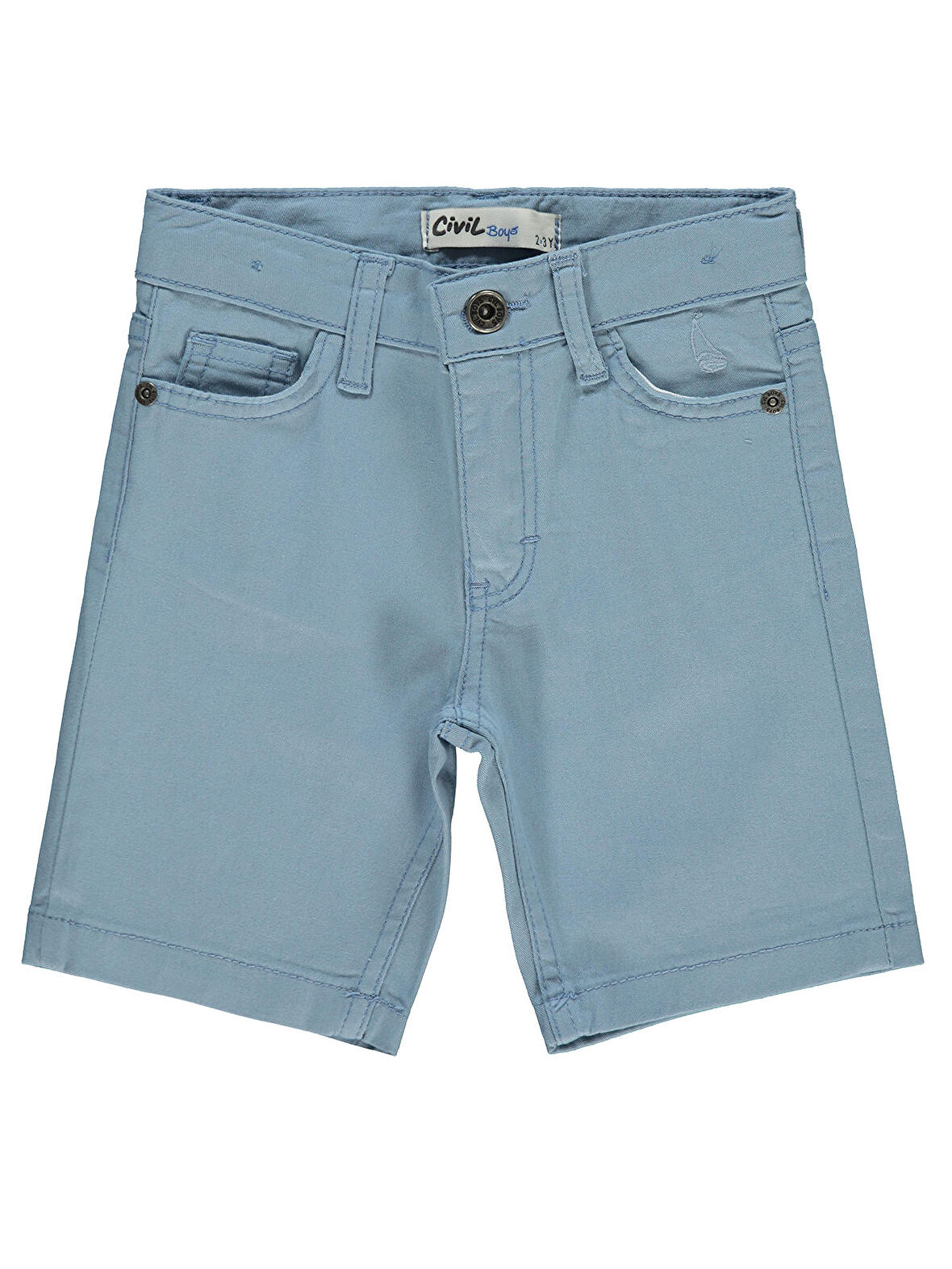 Civil Boys Erkek Çocuk Kapri 2-5 Yaş Soft Mavi