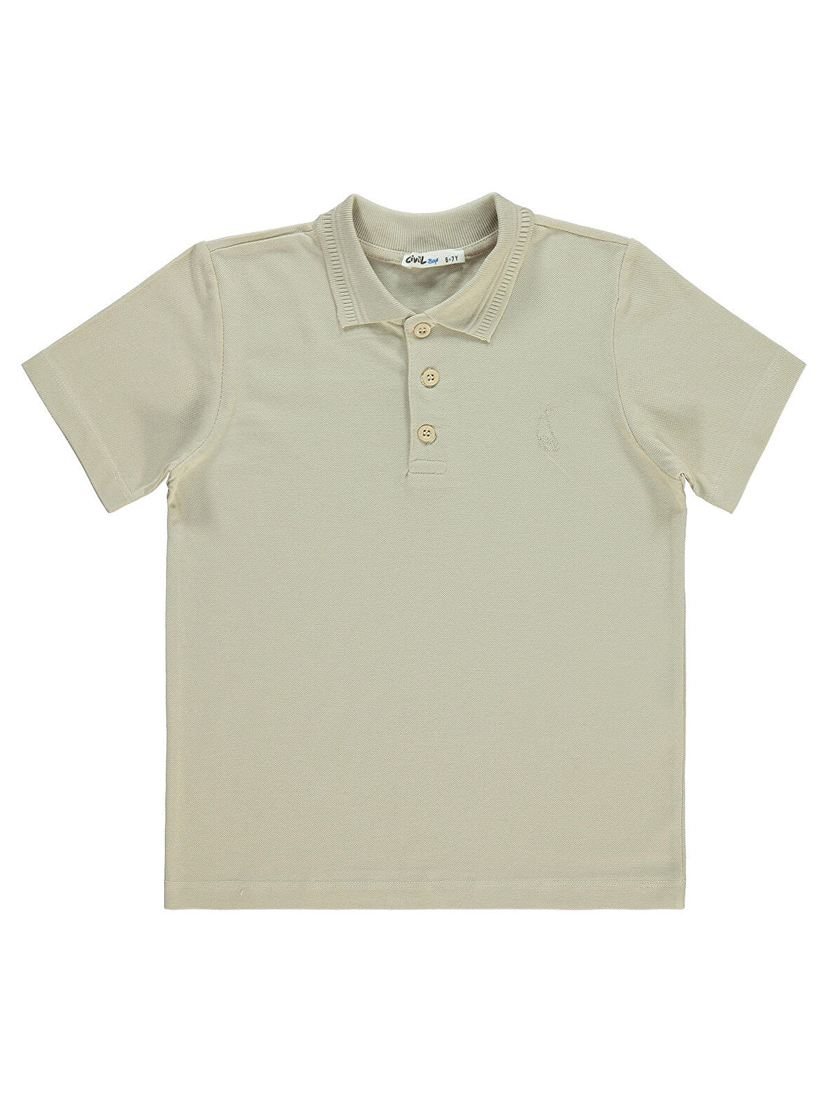 Civil Boys Erkek Çocuk Tişört 6-9 Yaş Taş Rengi