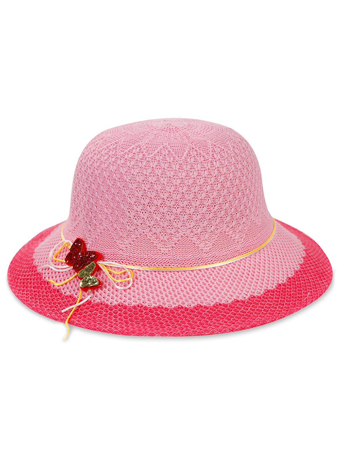 Kitti Kız Çocuk Merserize Şapka 6-9 Yaş Pembe