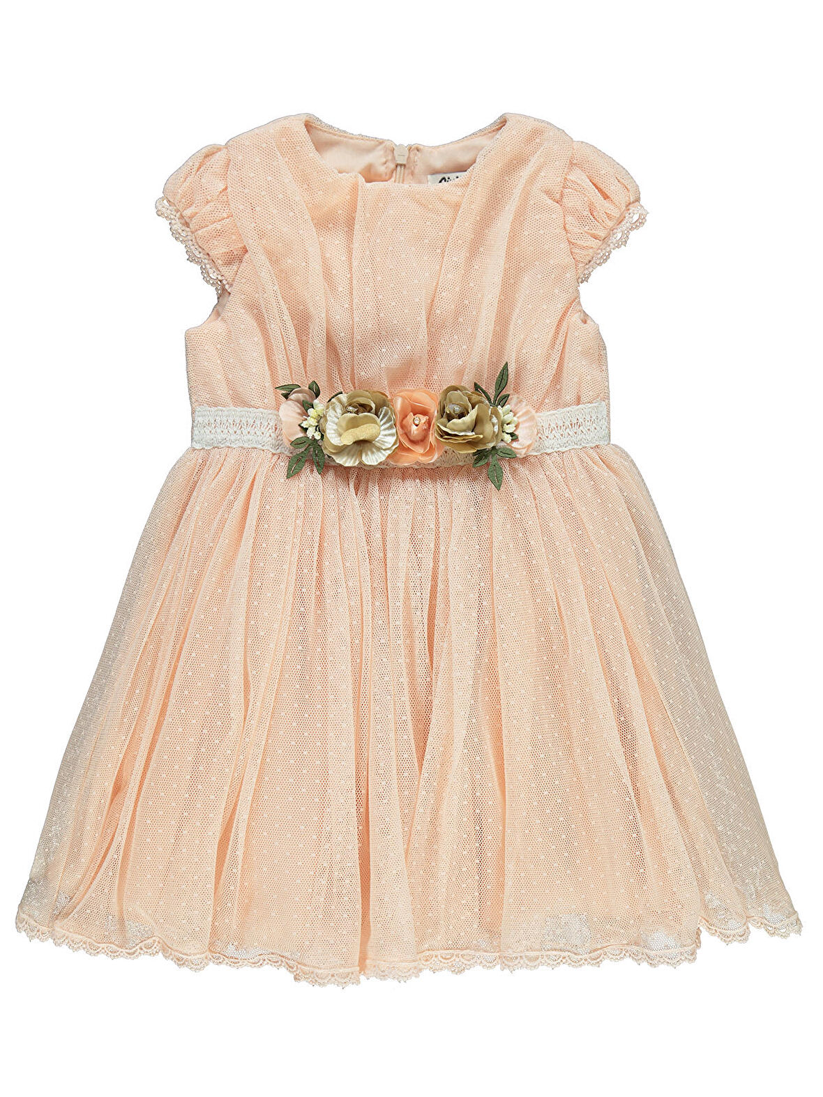 Civil Girls Kız Çocuk Elbise 2-5 Yaş Somon