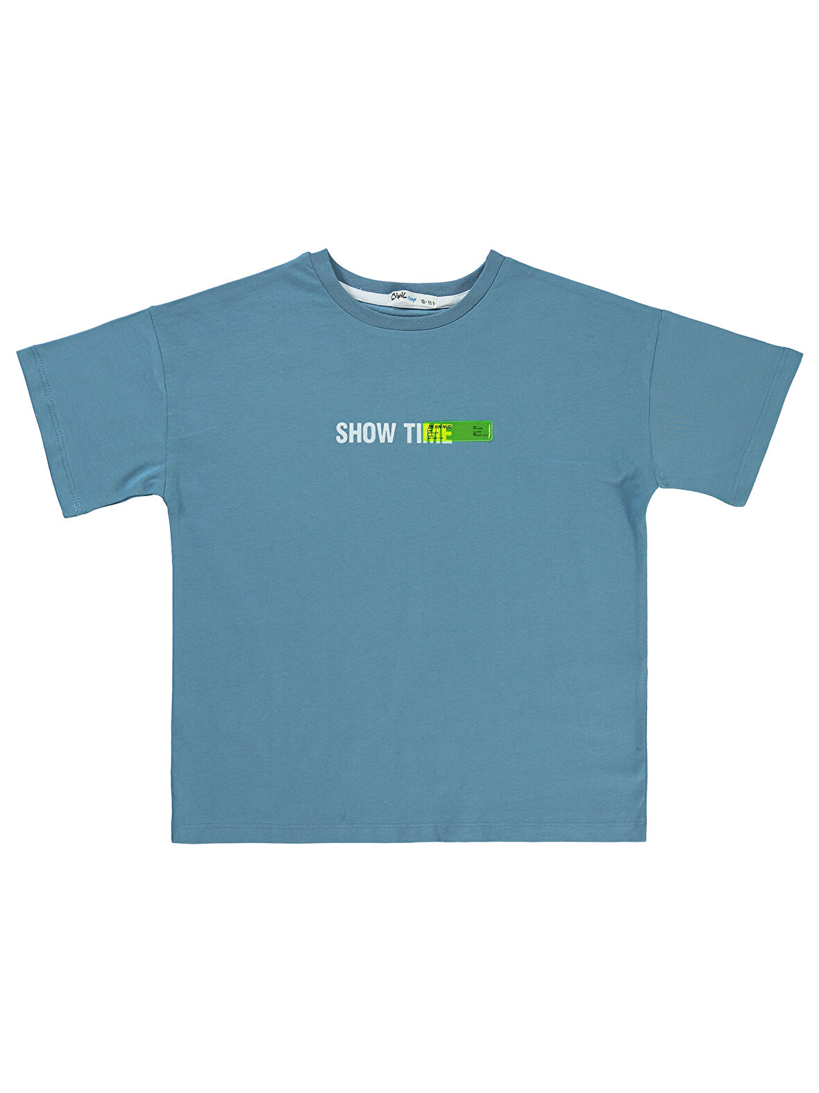 Civil Boys Erkek Çocuk Tişört 10-13 Yaş İndigo