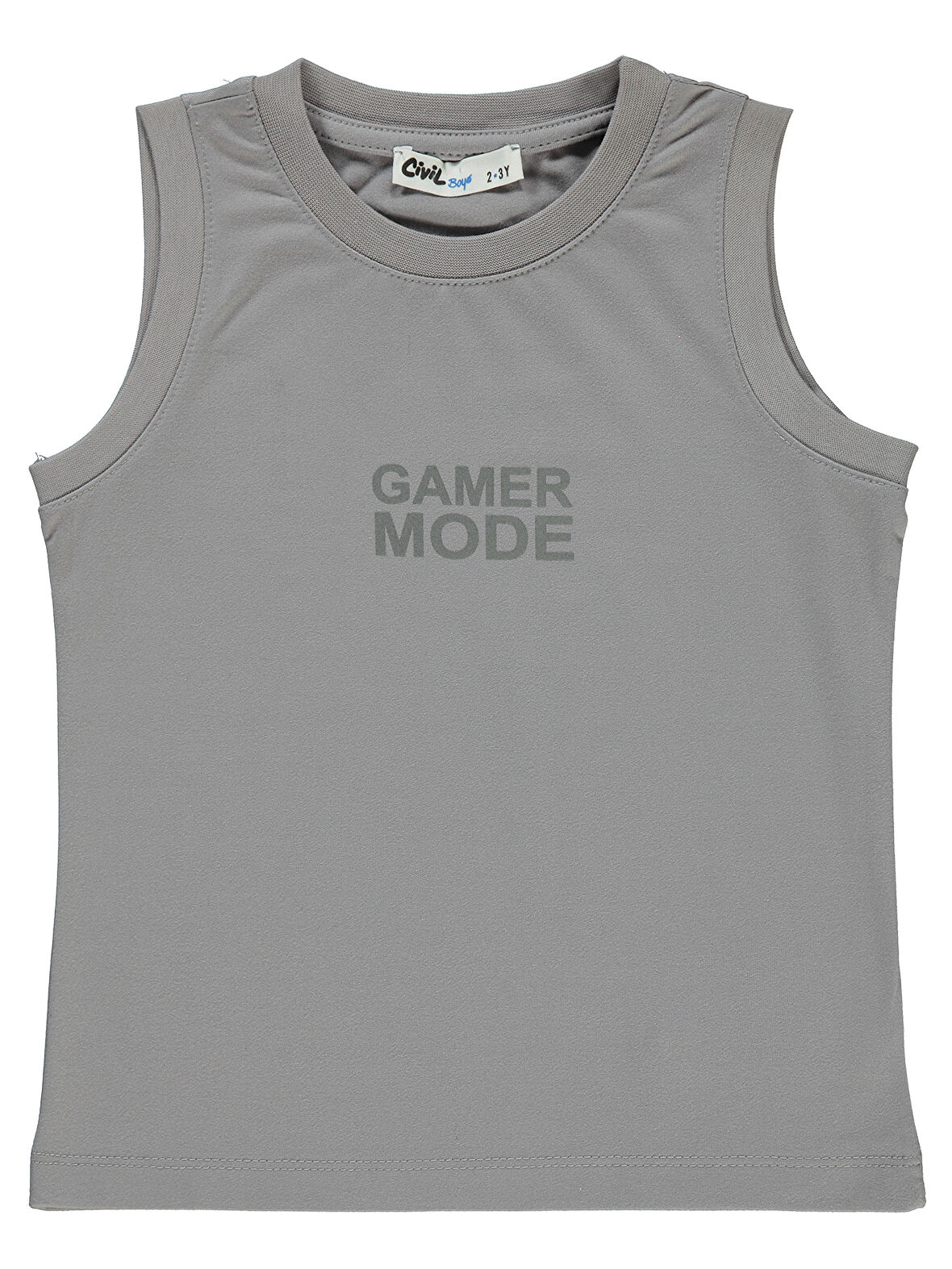 Civil Boys Erkek Çocuk Tişört 2-5 Yaş Gri