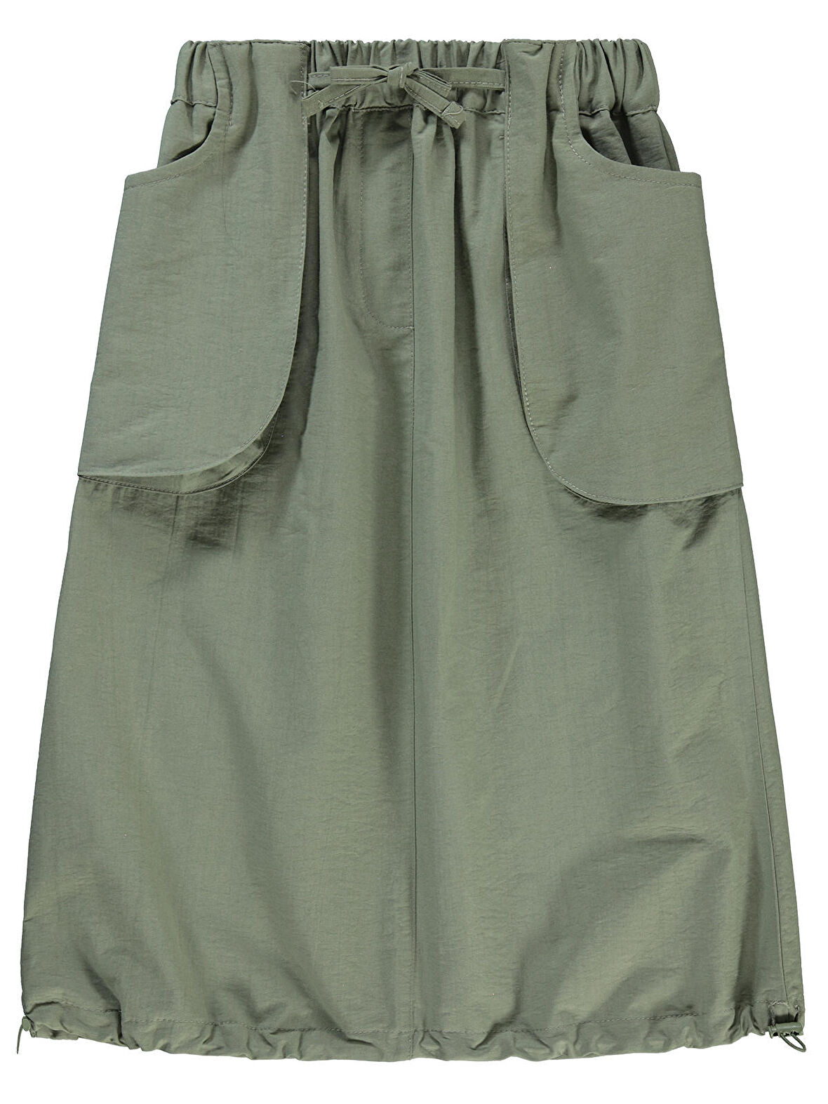 Civil Girls Kız Çocuk Etek 6-9 Yaş Haki