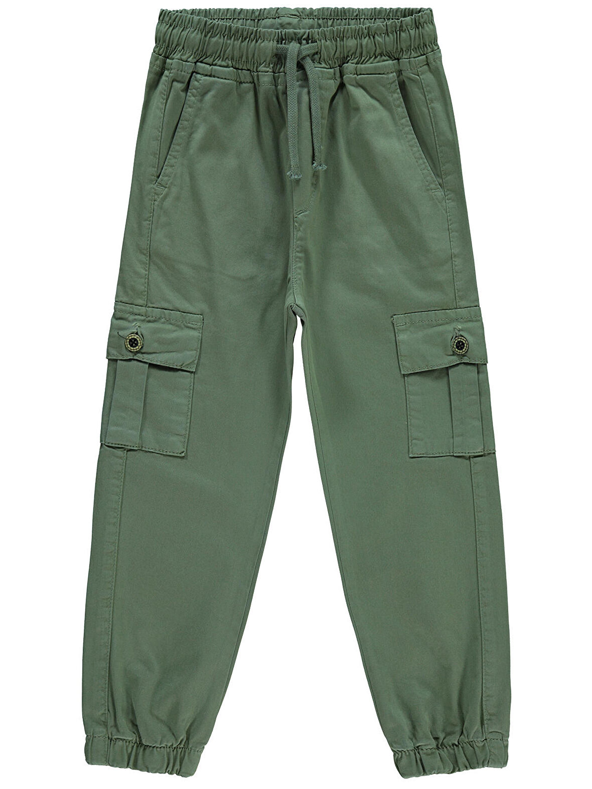 Civil Girls Kız Çocuk Pantolon 6-9 Yaş Haki