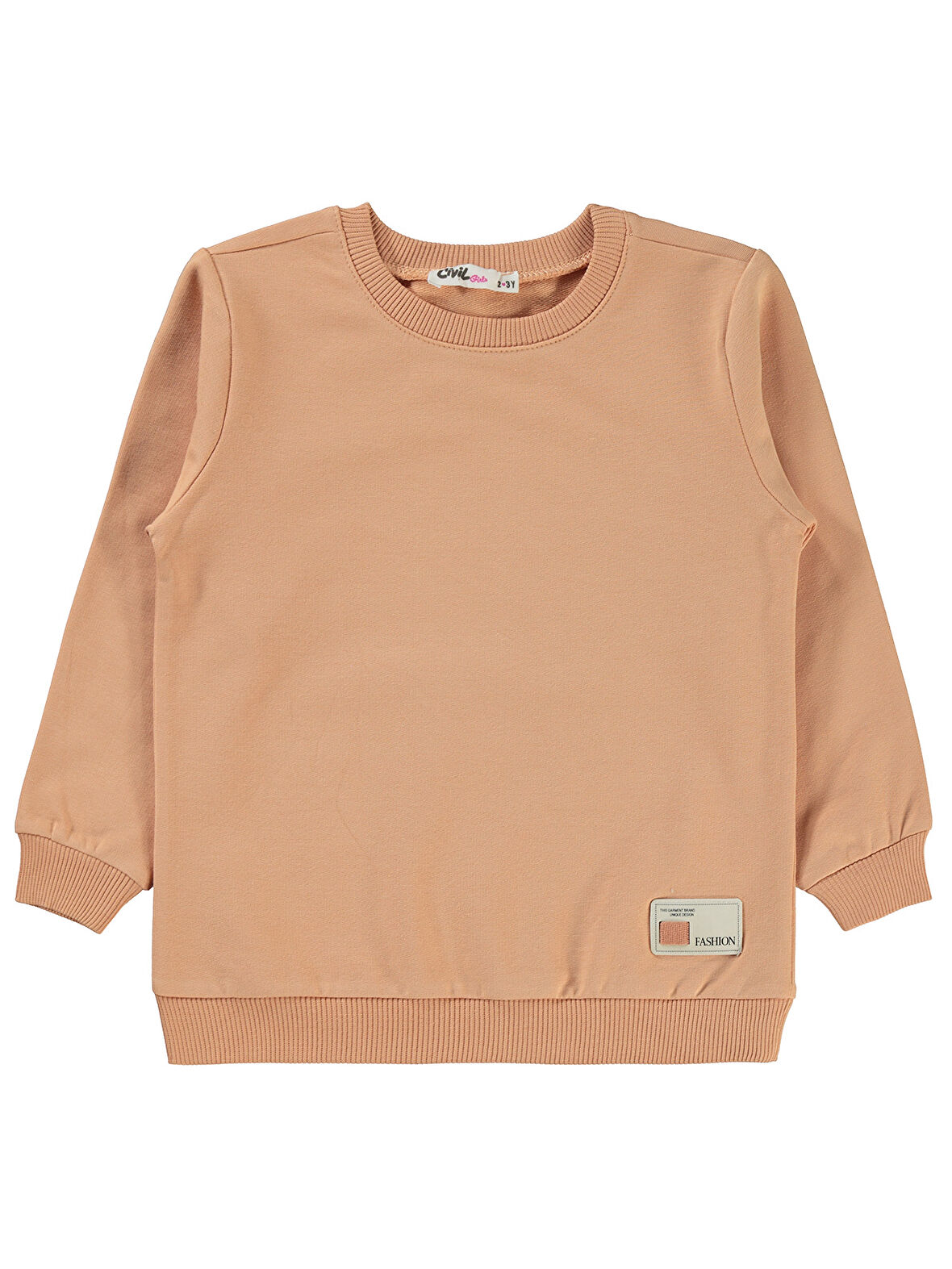 Civil Girls Kız Çocuk Sweatshirt 2-5 Yaş İtalyan Kili