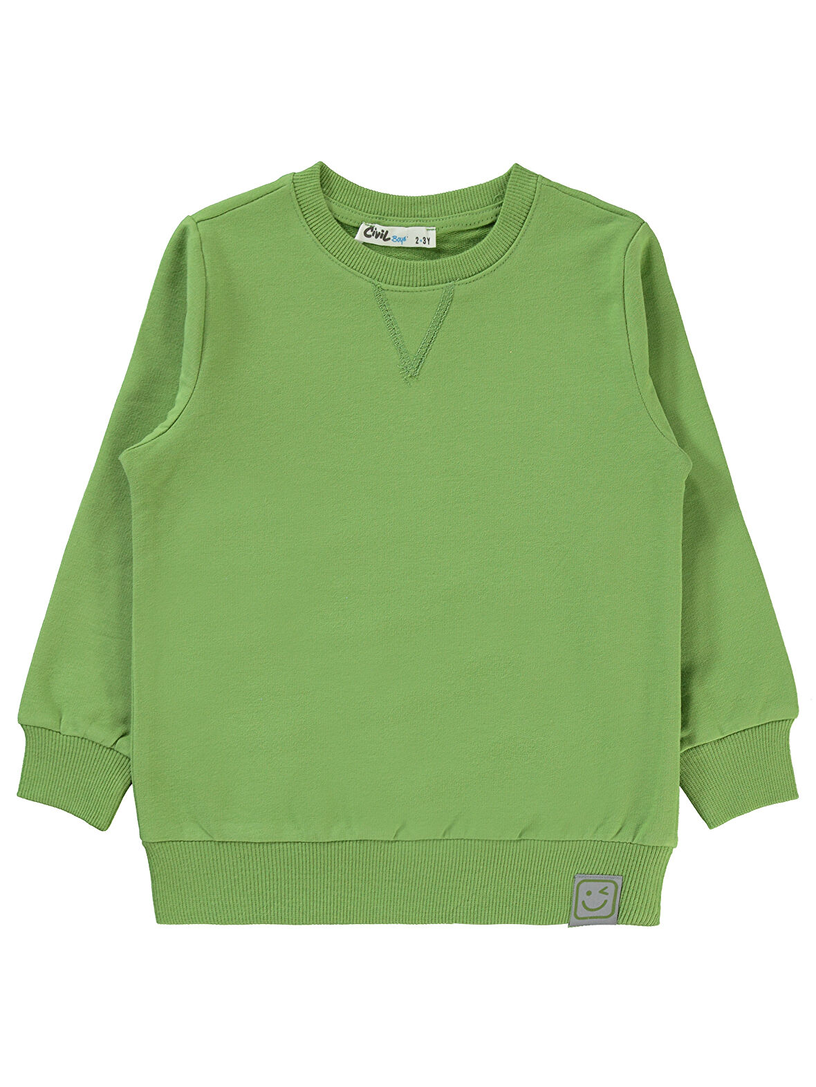 Civil Boys Erkek Çocuk Sweatshirt 2-5 Yaş Açık Haki