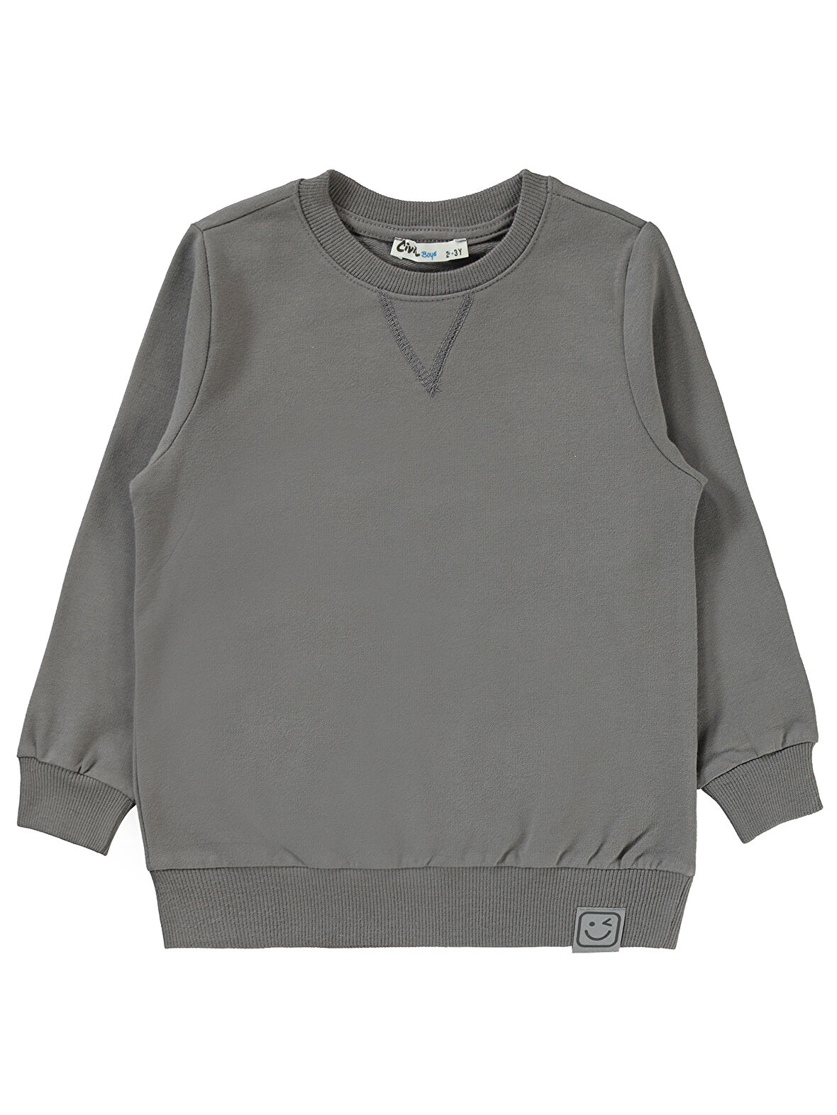 Civil Boys Erkek Çocuk Sweatshirt 2-5 Yaş Antrasit 