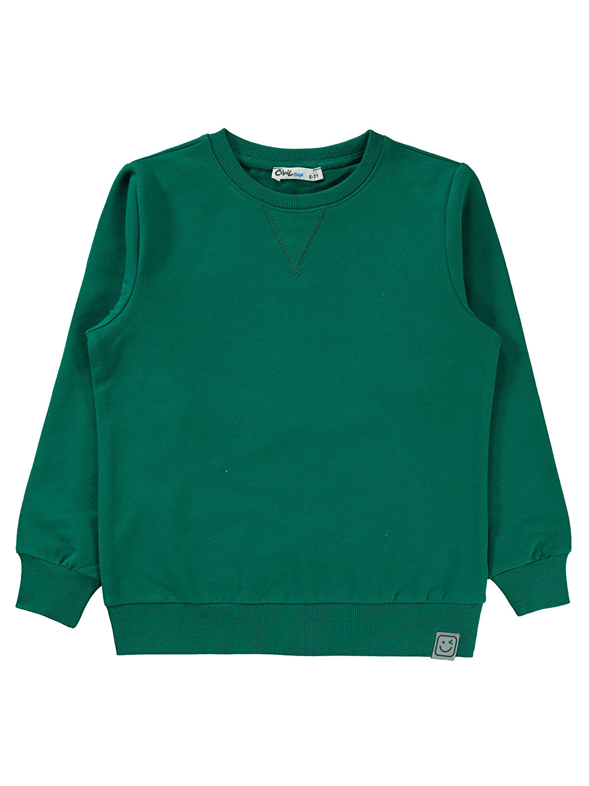 Civil Boys Erkek Çocuk Sweatshirt 10-13 Yaş Çam Yeşili