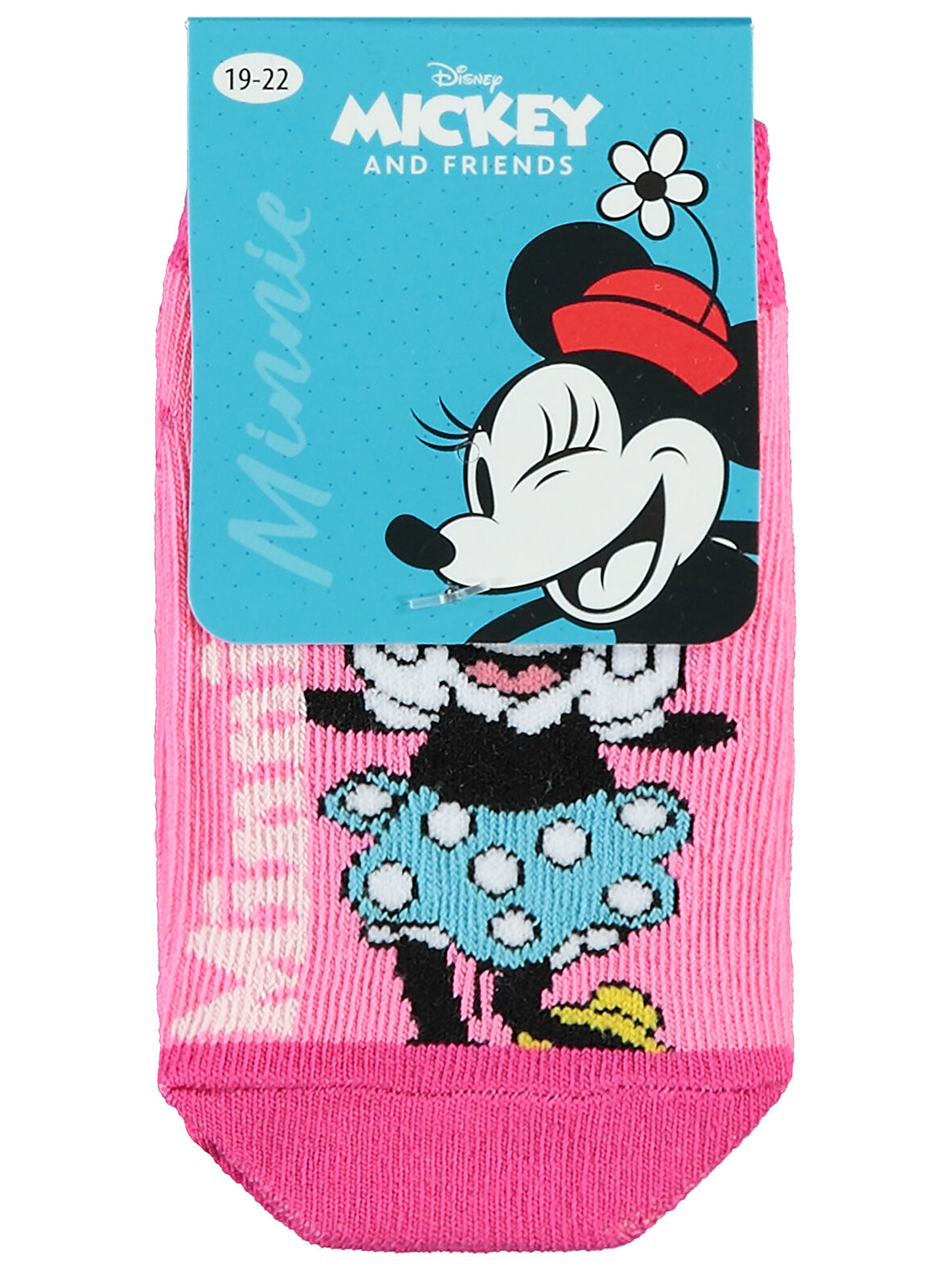 Minnie Mouse Kız Çocuk Çorap 3-11 Yaş Kırmızı