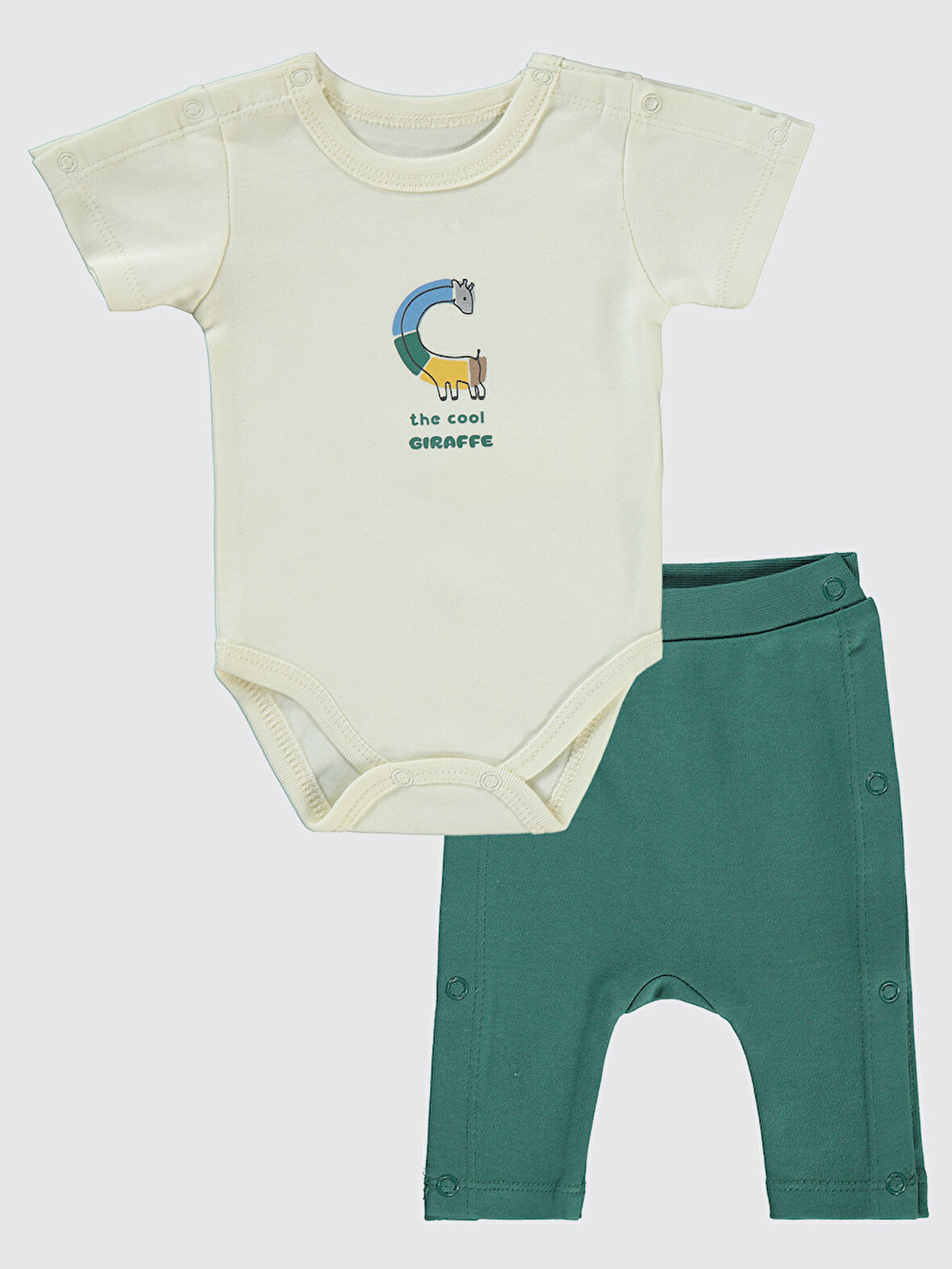 Civil Baby Erkek Bebek Prematüre Takım Koyu Yeşil
