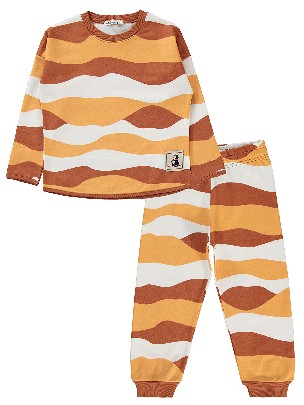 Civil Boys Erkek Çocuk Eşofman Takımı 2-5 Yaş Bakır