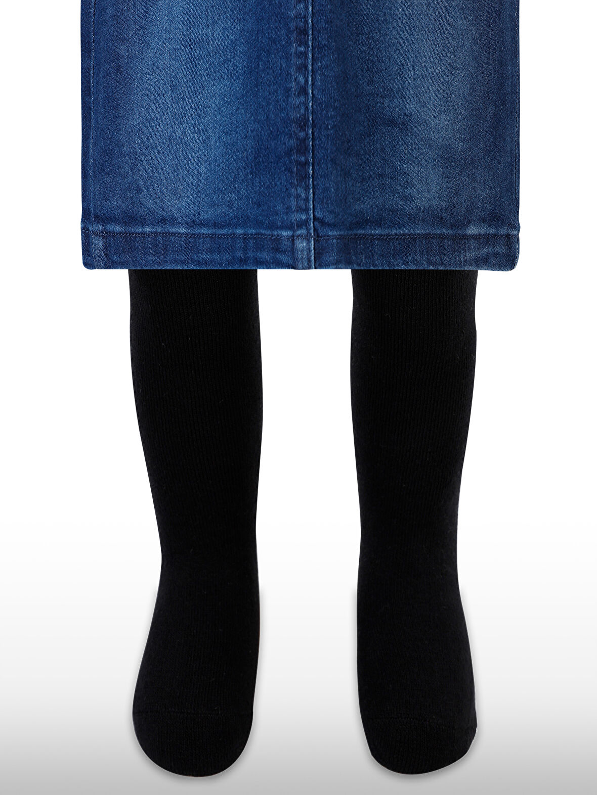 Civil Baby Kız Bebek Külotlu Çorap 6-18 Ay Siyah