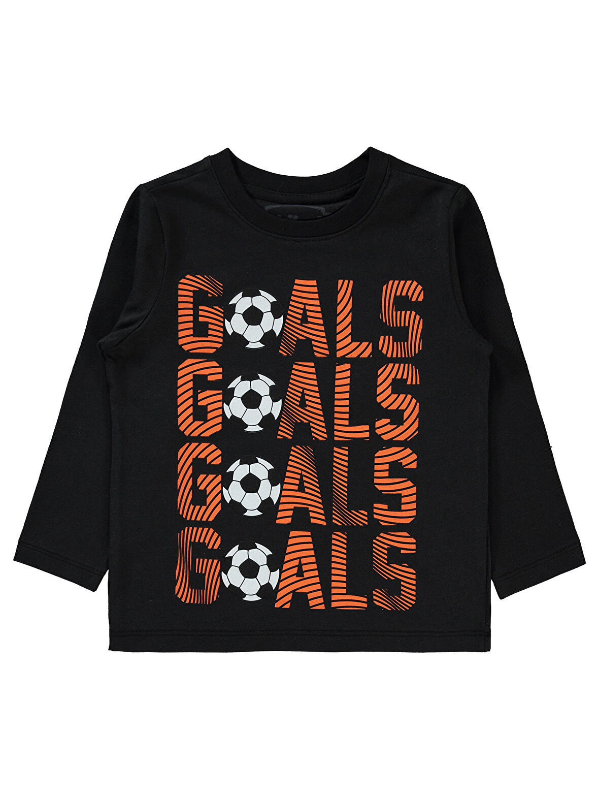 Civil Boys Erkek Çocuk Sweatshirt 2-5 Yaş Siyah 