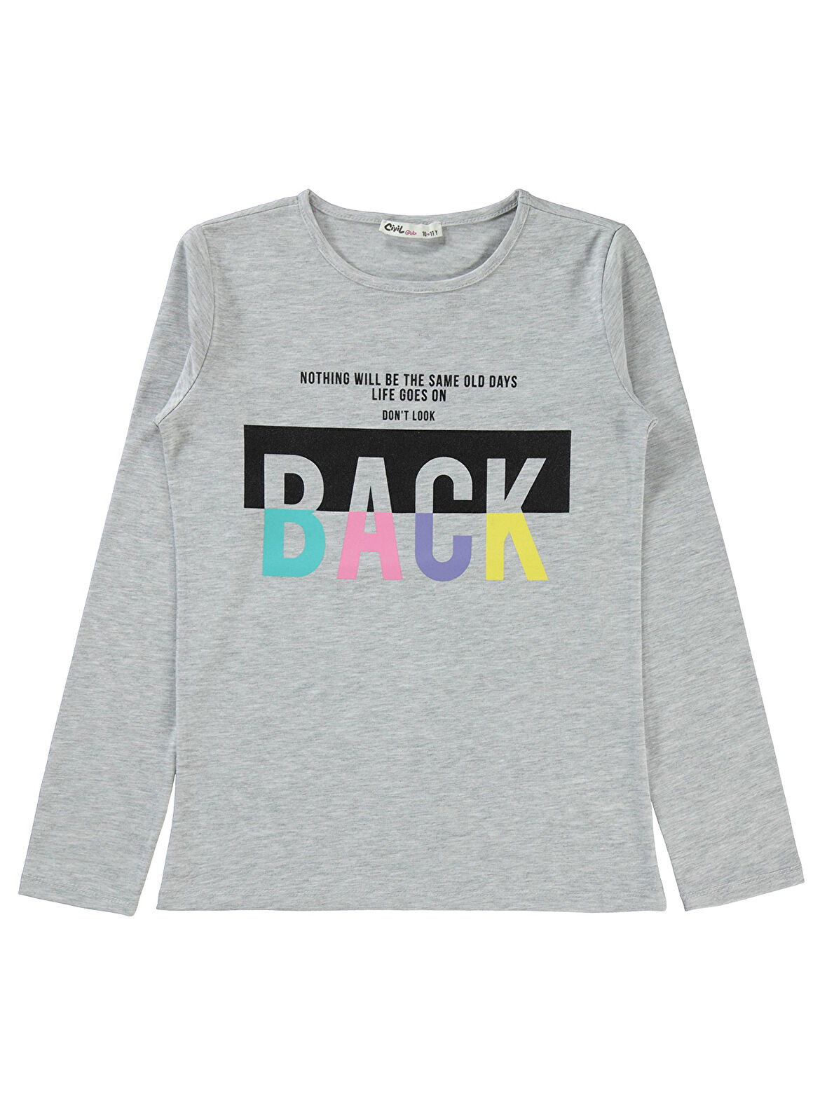 Civil Girls Kız Çocuk Sweatshirt 10-13 Yaş Karmelanj