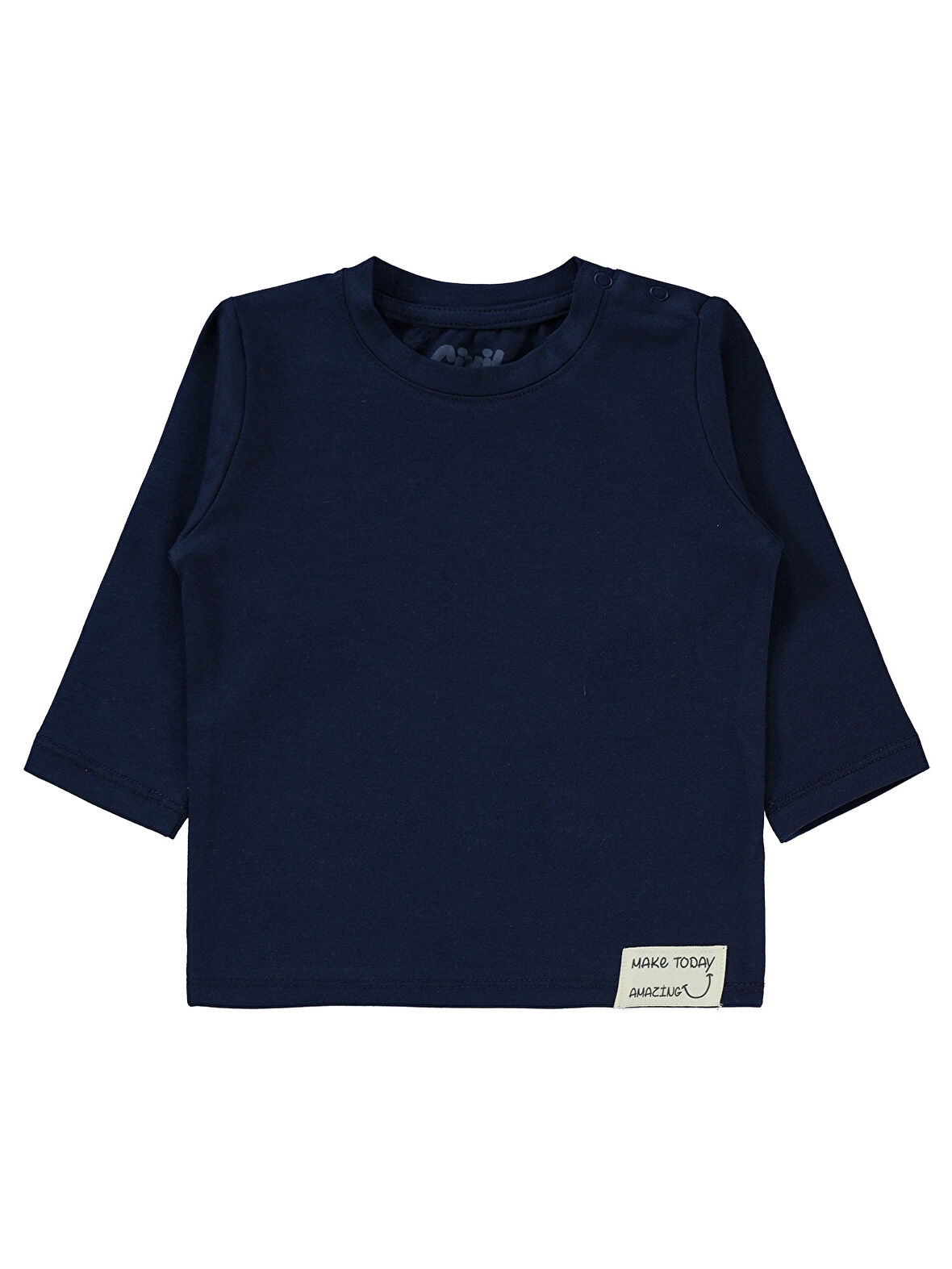 Civil Baby Erkek Bebek Sweatshirt 6-18 Ay Lacivert