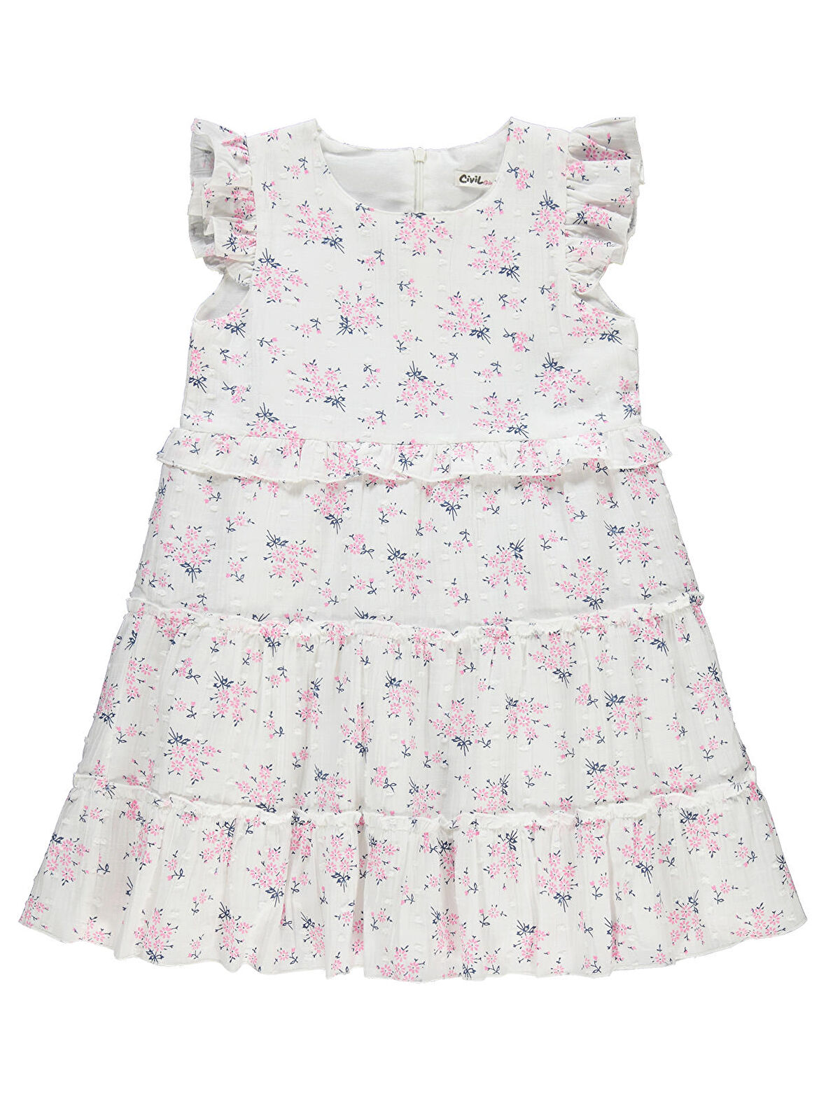 Civil Girls Kız Çocuk Elbise 6-9 Yaş  Pembe