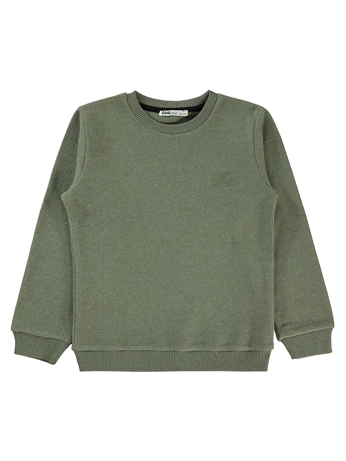 Civil Boys Erkek Çocuk Sweatshirt 10-13 Yaş Açık Haki