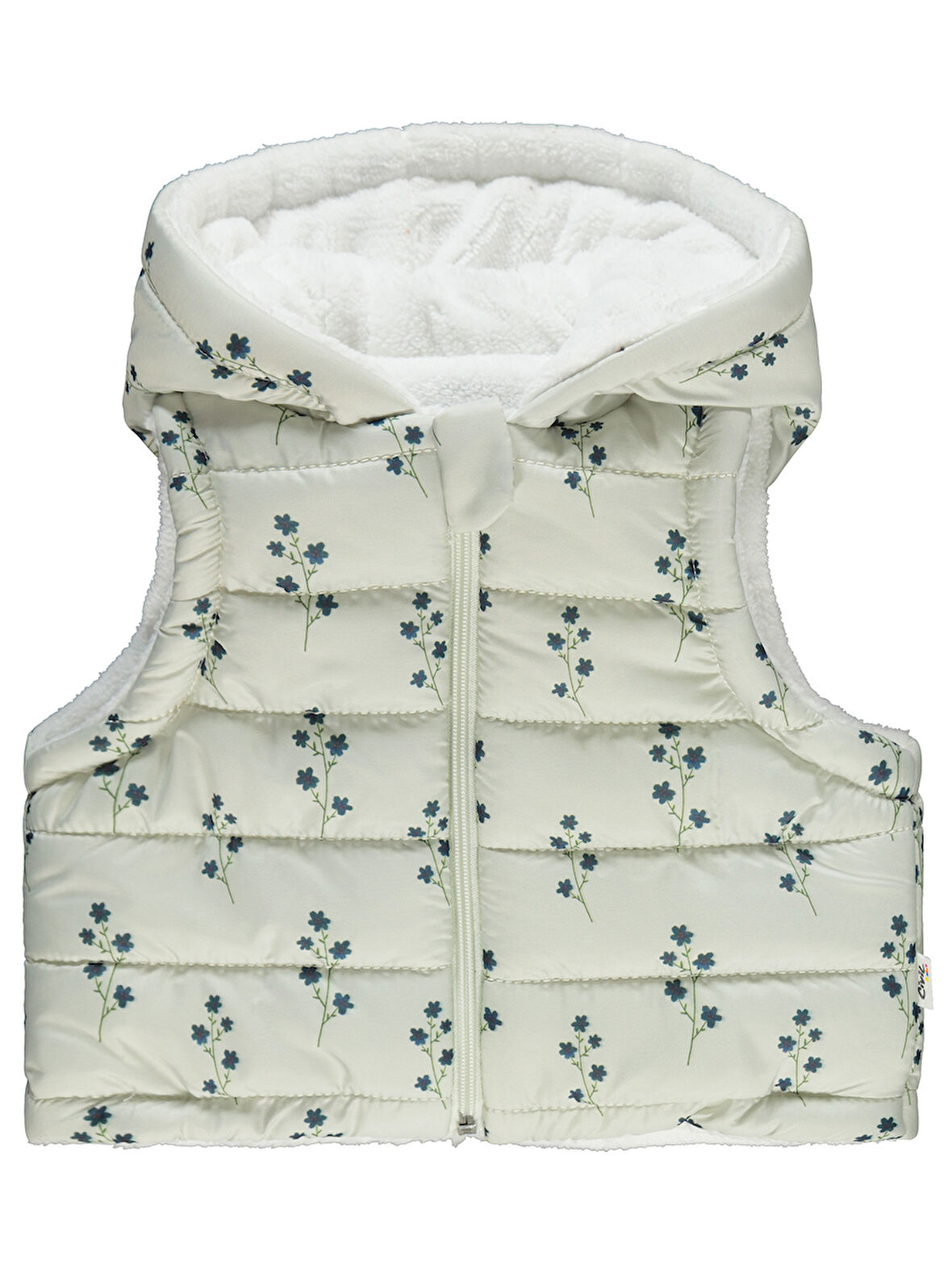 Civil Baby Kız Bebek Yelek 6-18 Ay Ekru