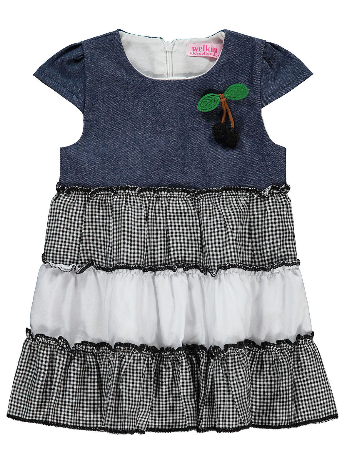 Civil Baby Kız Bebek Elbise 6-18 Ay Siyah