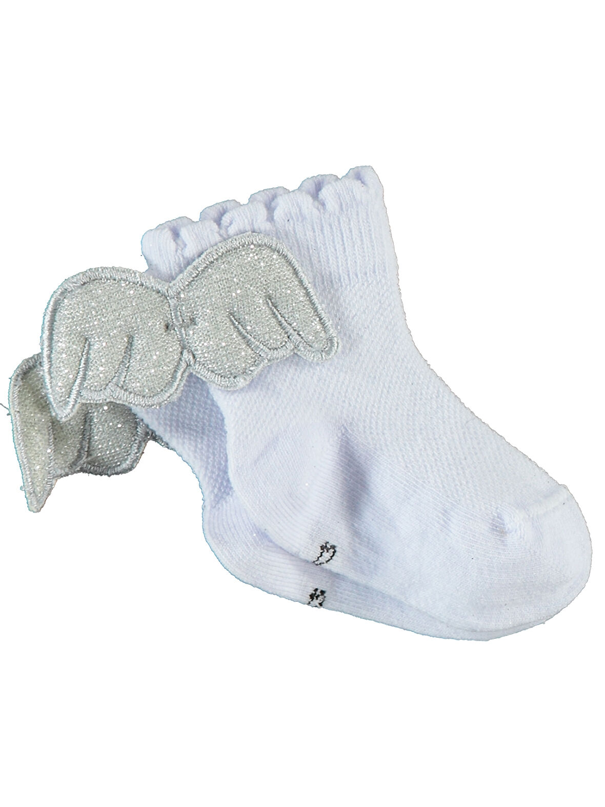 Civil Baby Kız Bebek Çorap 6-18 Ay Beyaz