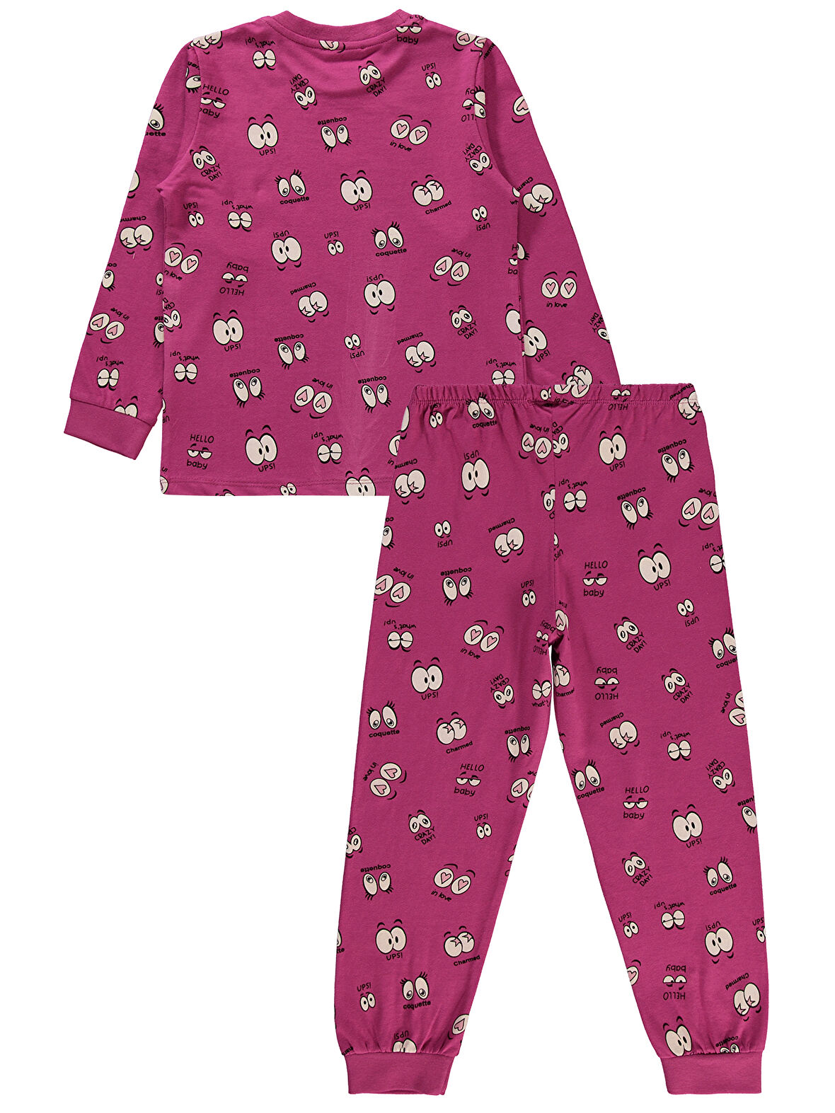 Civil Girls Kız Çocuk Pijama Takımı 10-13 Yaş Leylak Pusu
