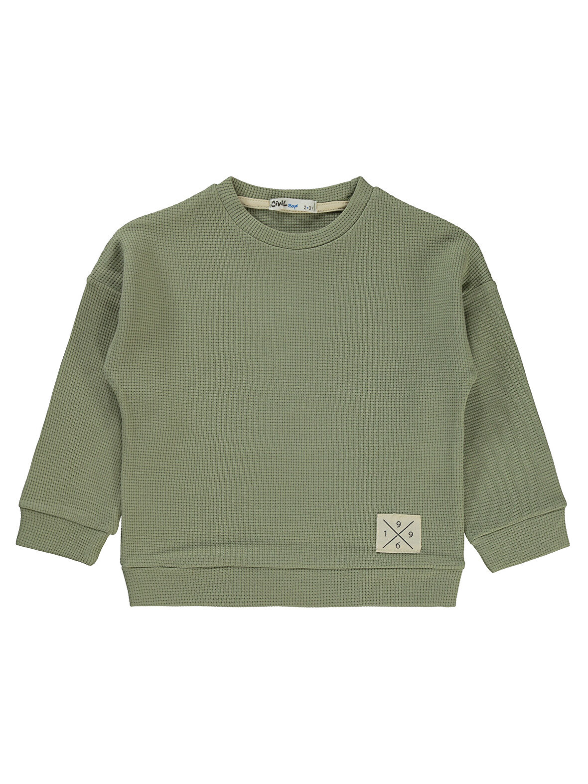 Civil Boys Erkek Çocuk Sweatshirt 2-5 Yaş Haki