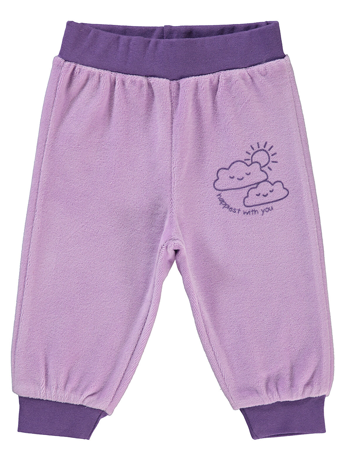 Civil Baby Kız Bebek Patiksiz Tek Alt 6-18 Ay Lila