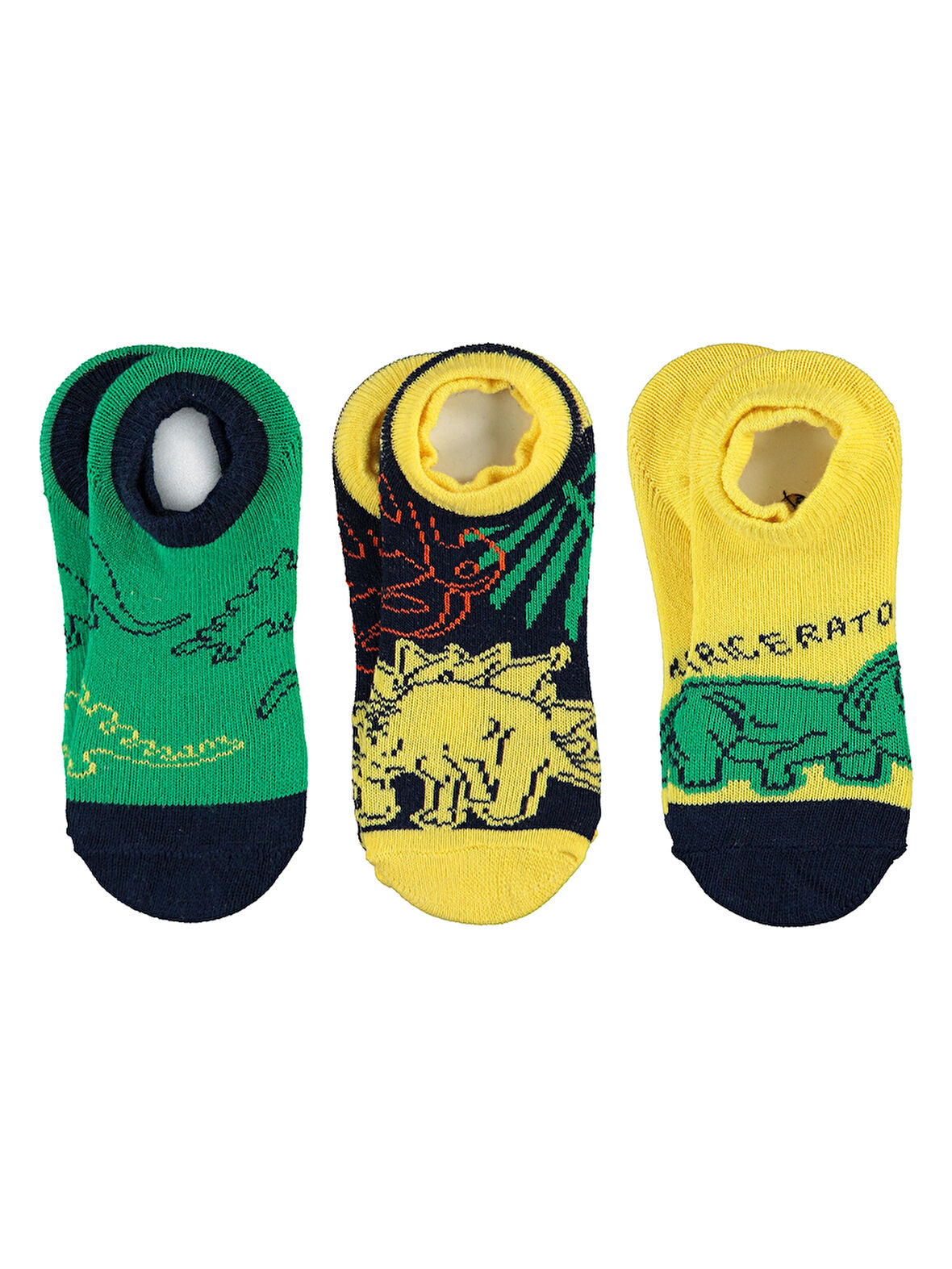 Civil Boys Erkek Çocuk 3'lü Çorap Set 2-12 Yaş Standart