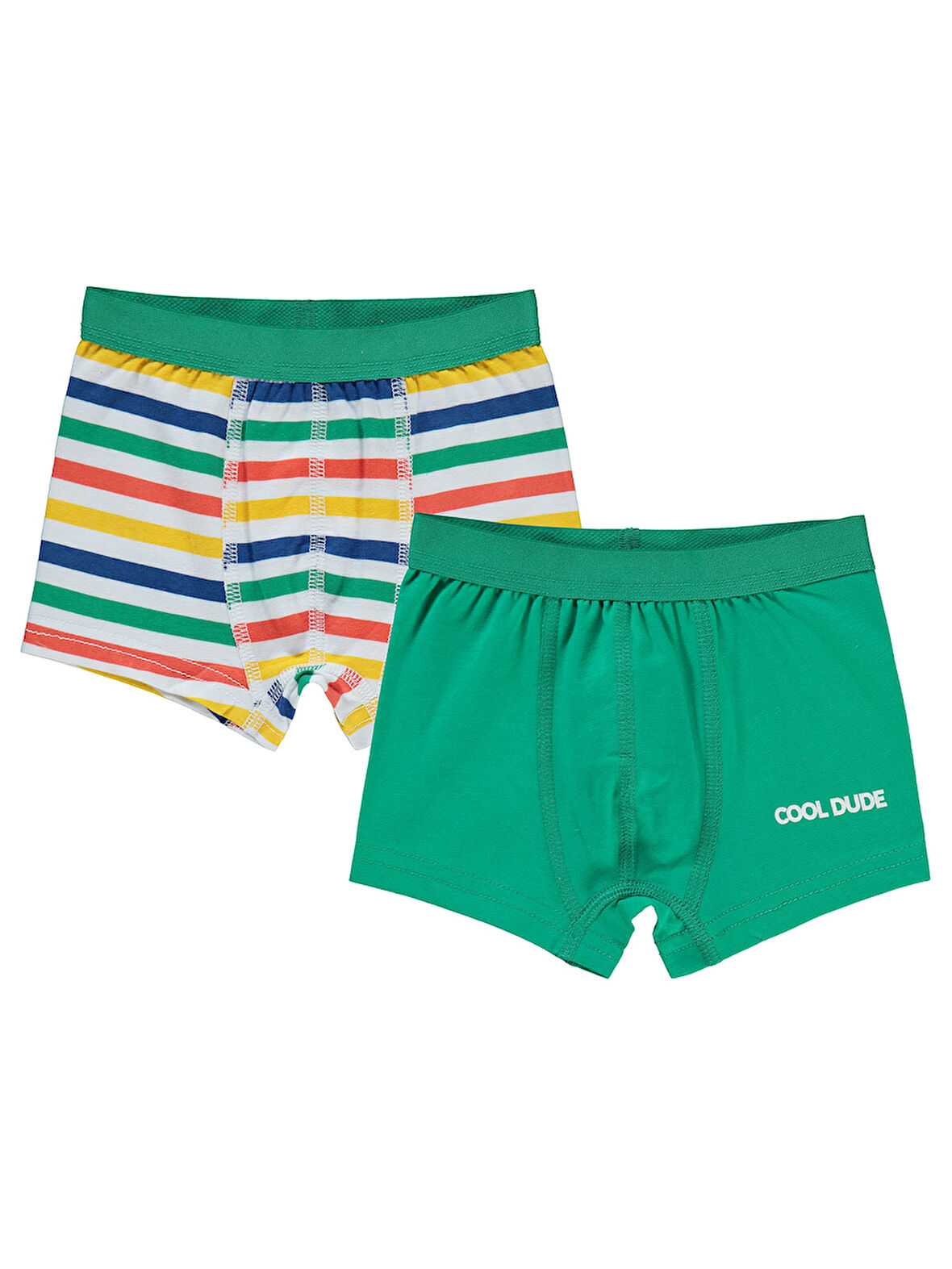 Civil Boys Erkek Çocuk 2'li Boxer Set 2-10 Yaş Standart