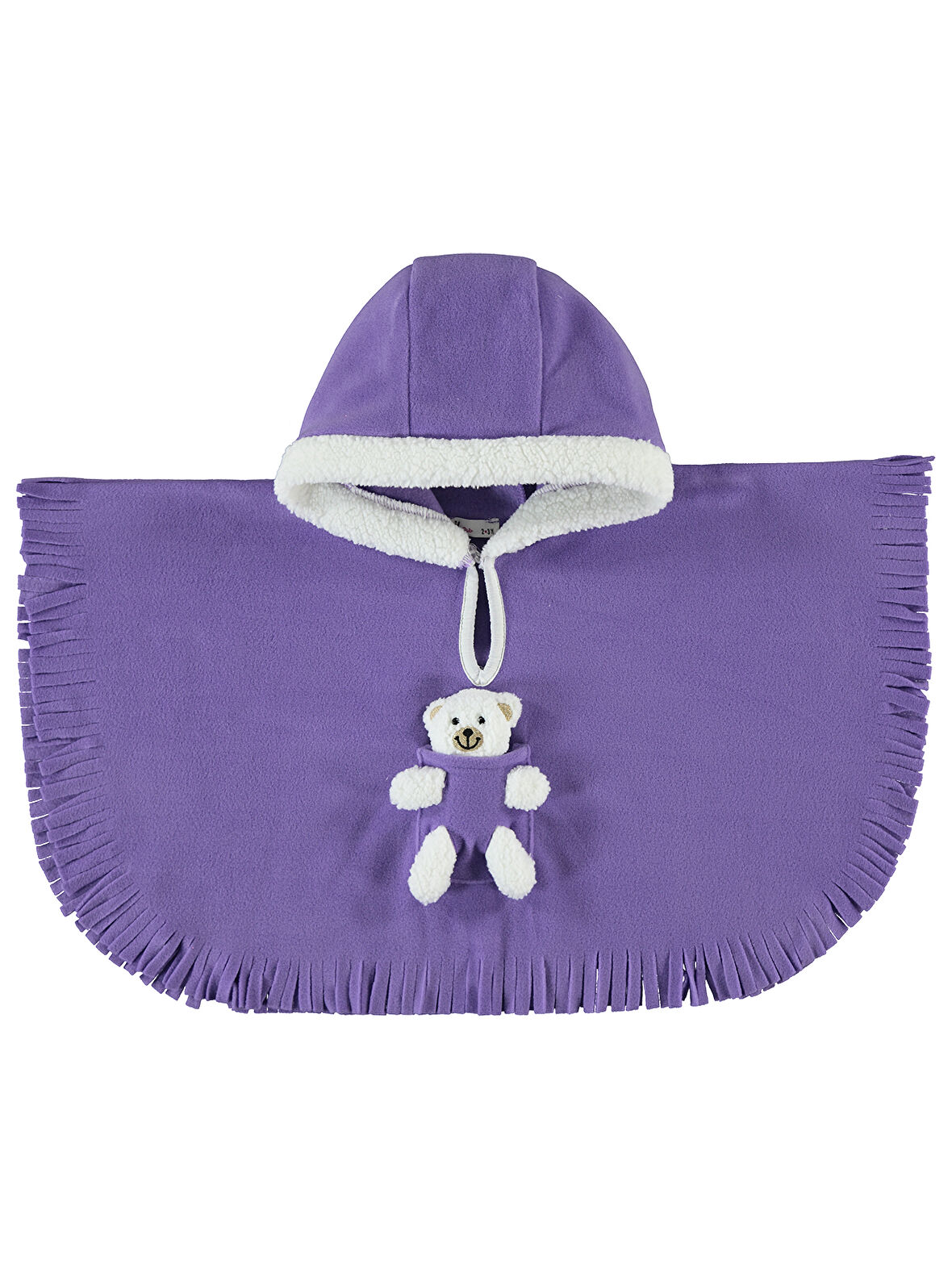 Civil Girls Kız Çocuk Pelerin 2-5 Yaş Lila 