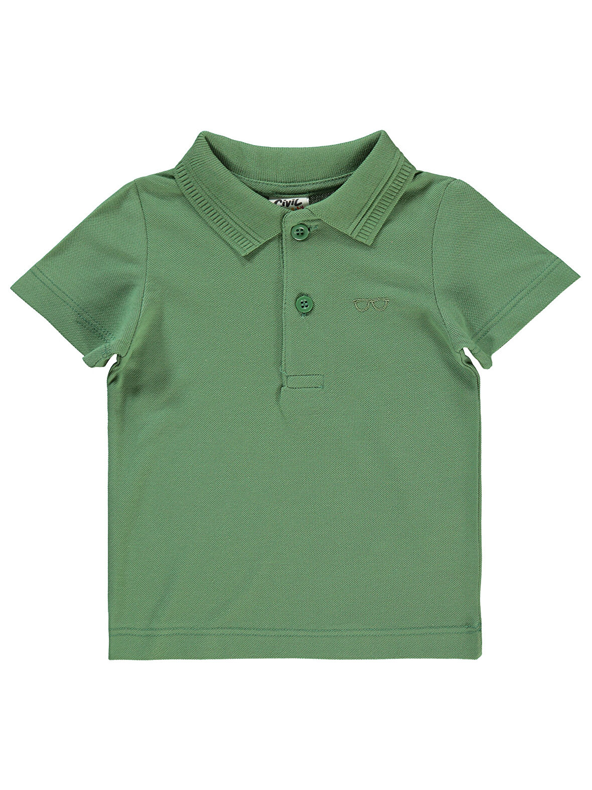 Civil Baby Erkek Bebek Tişört 6-18 Ay Haki